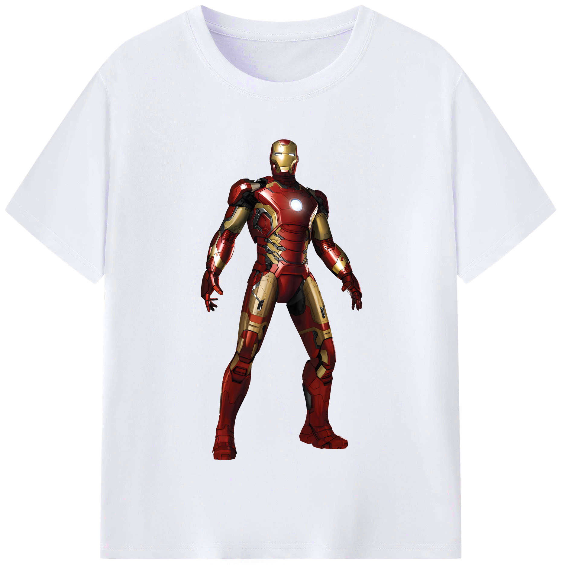 （画像用） アベンジャーズ The Avengers レディースカジュアルプリントTシャツ（綿100％）