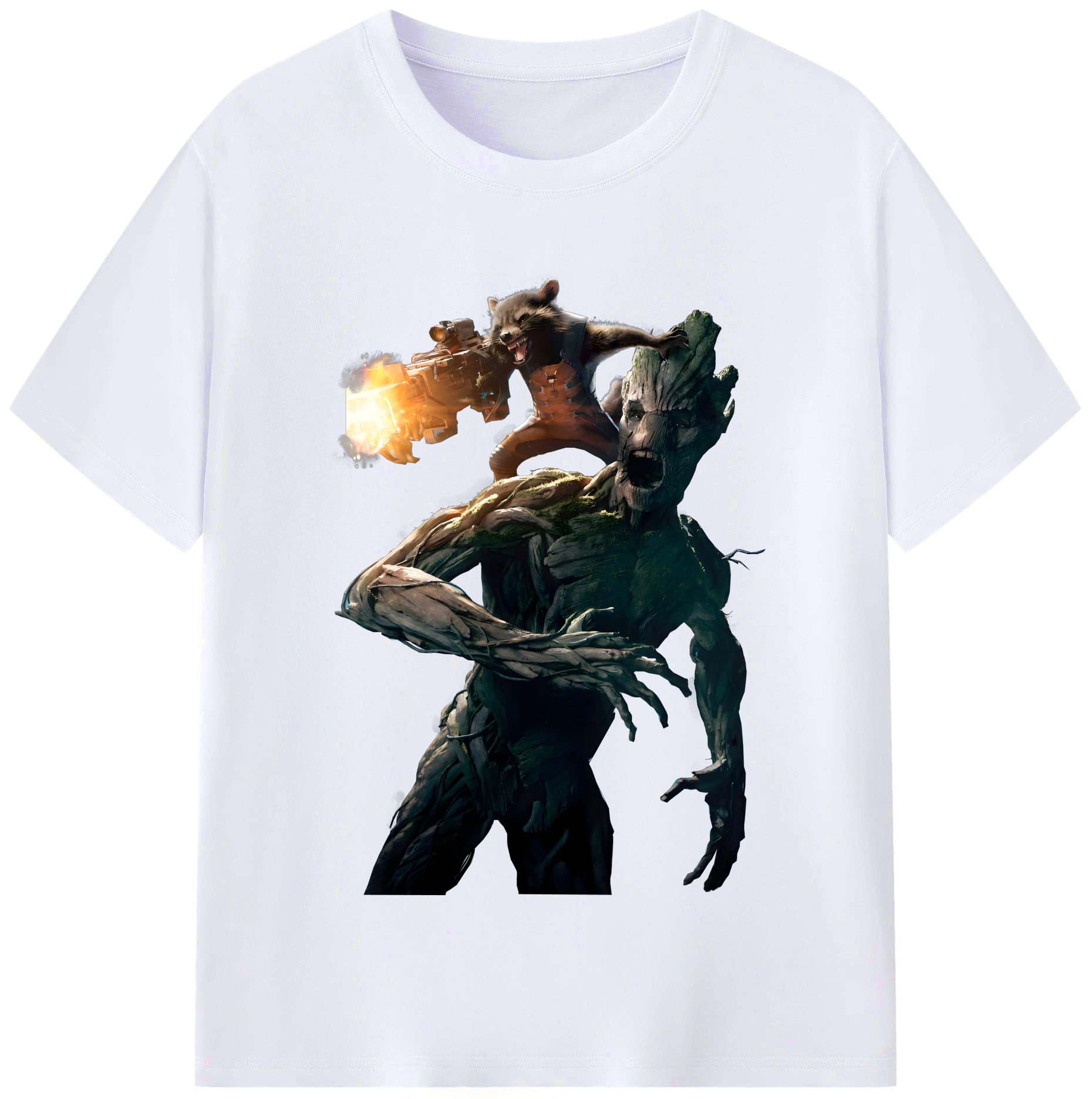 （画像用） アベンジャーズ The Avengers レディースカジュアルプリントTシャツ（綿100％）