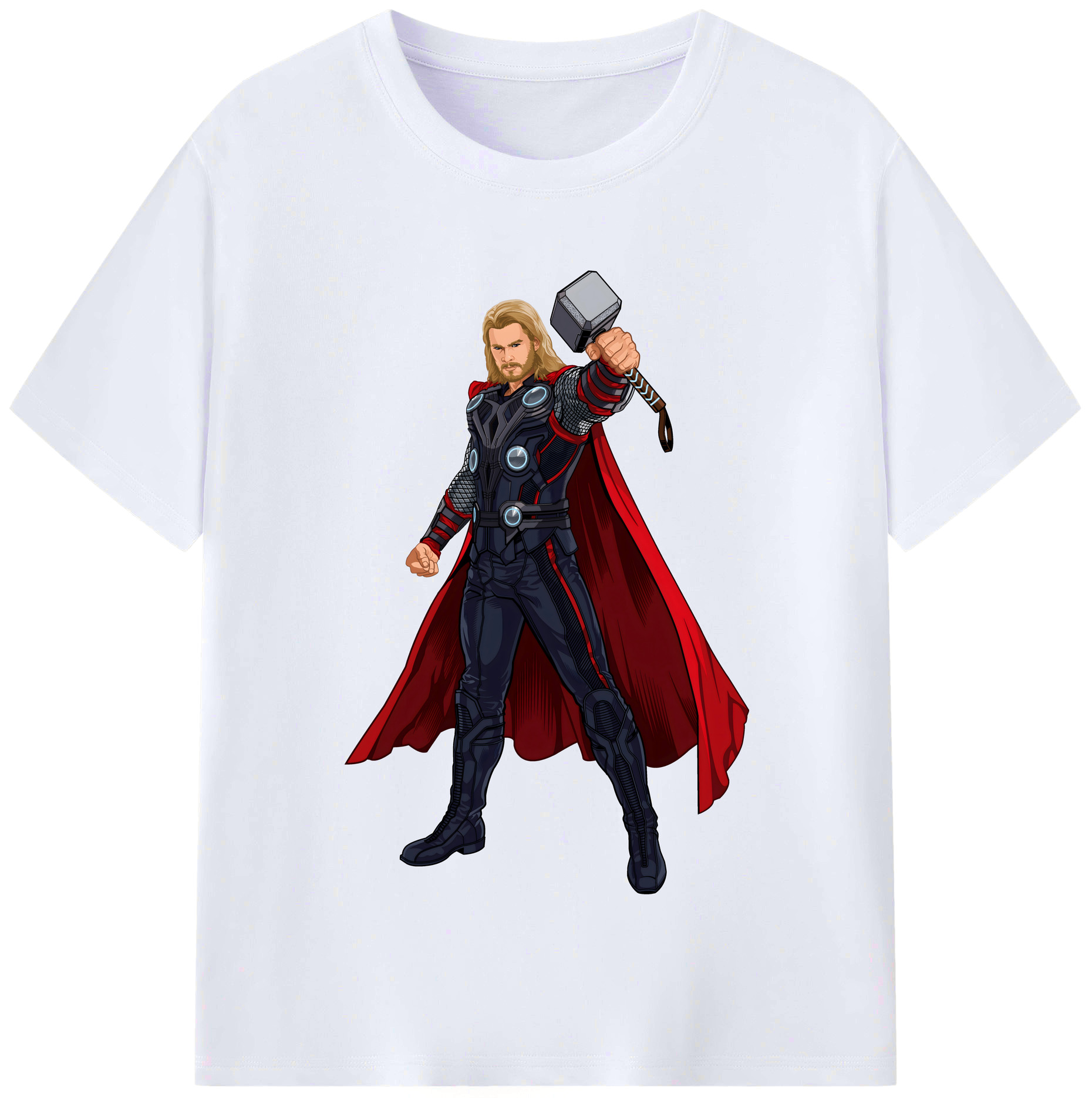 （画像用） アベンジャーズ The Avengers レディースカジュアルプリントTシャツ（綿100％）