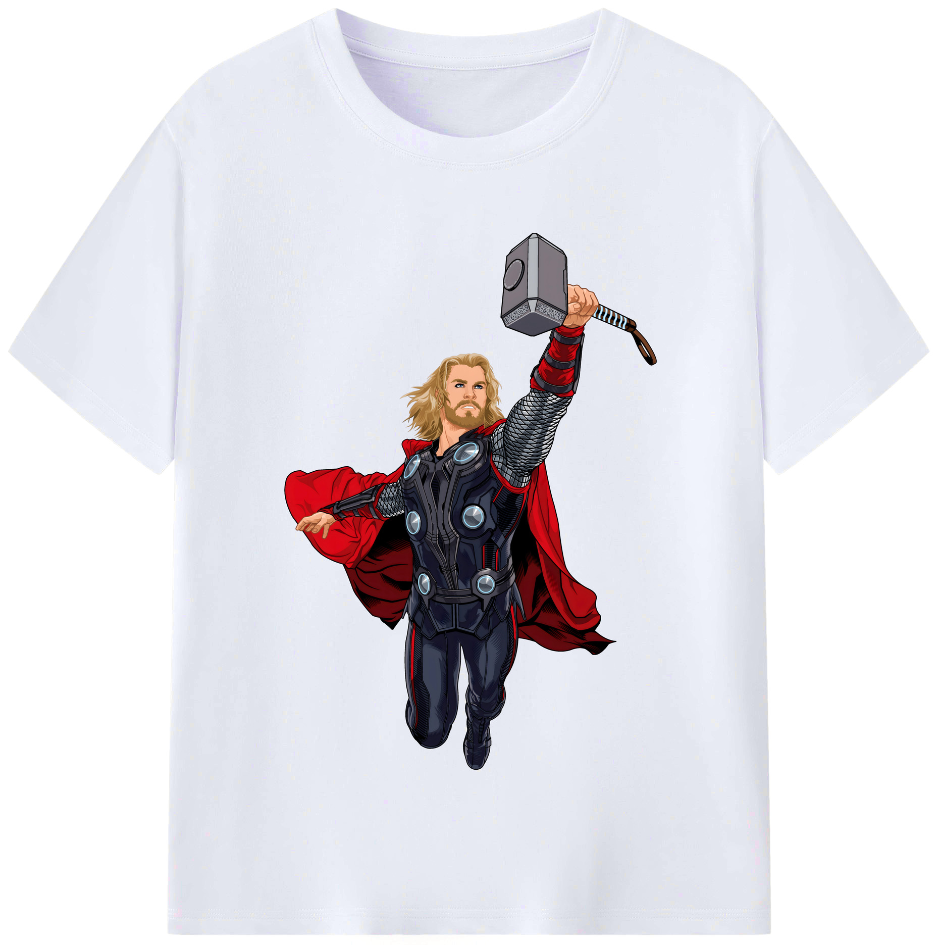 （画像用） アベンジャーズ The Avengers レディースカジュアルプリントTシャツ（綿100％）