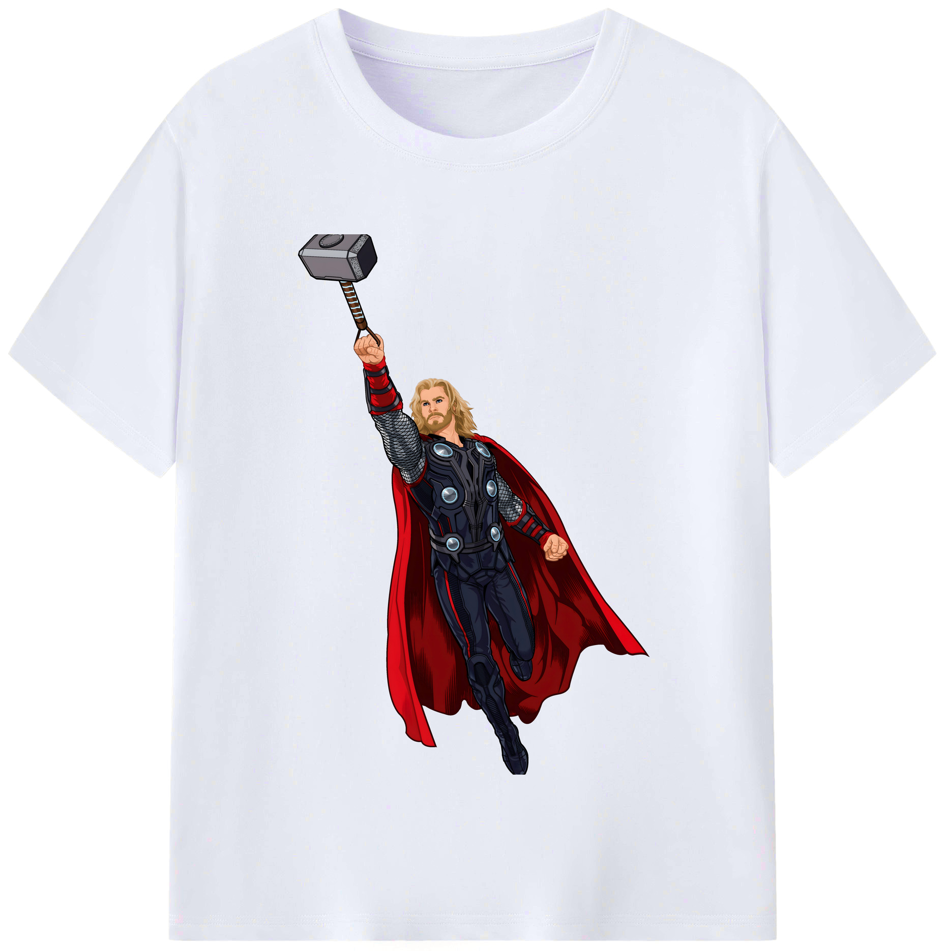 （画像用） アベンジャーズ The Avengers レディースカジュアルプリントTシャツ（綿100％）