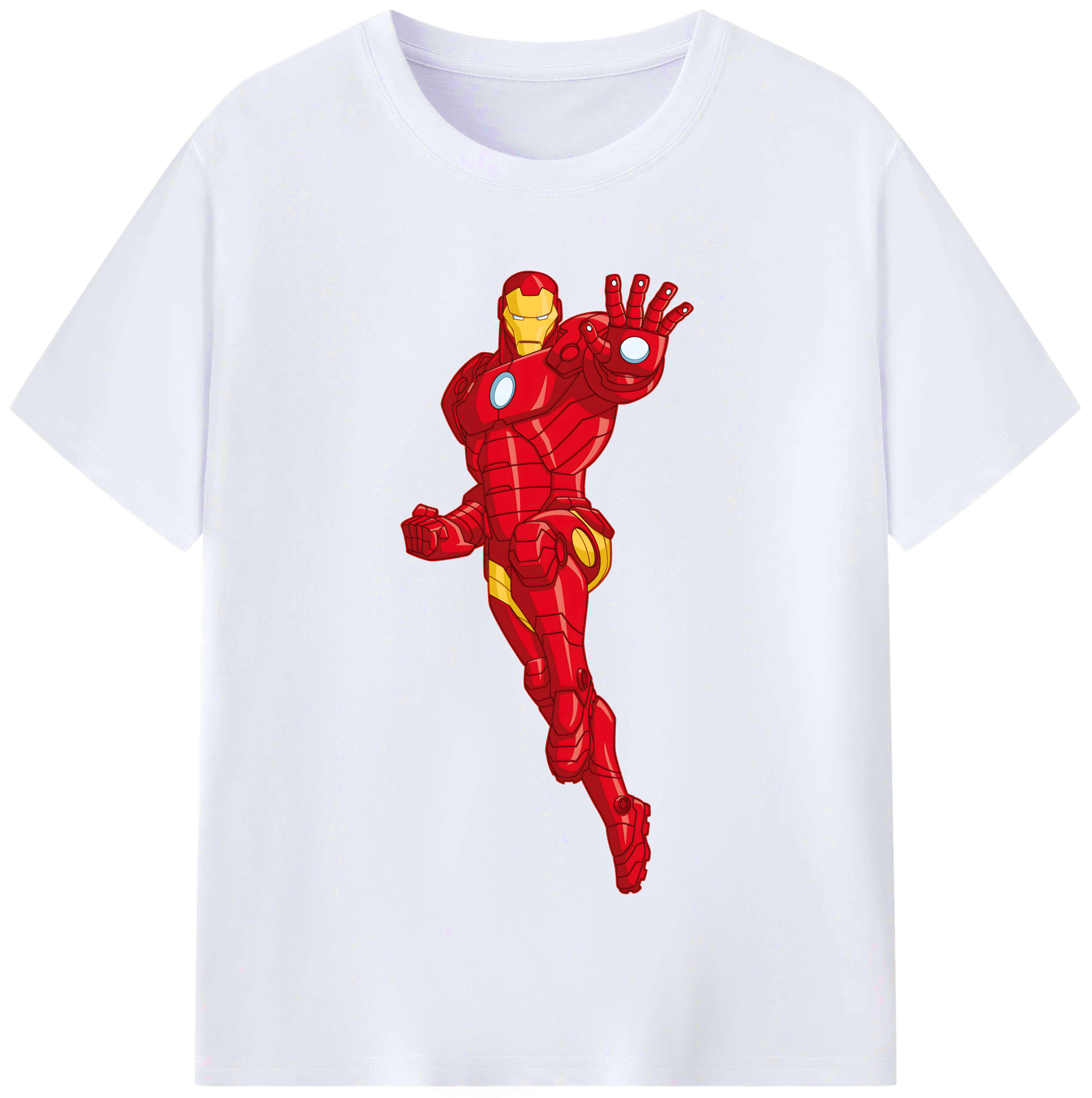 （画像用） アベンジャーズ The Avengers レディースカジュアルプリントTシャツ（綿100％）