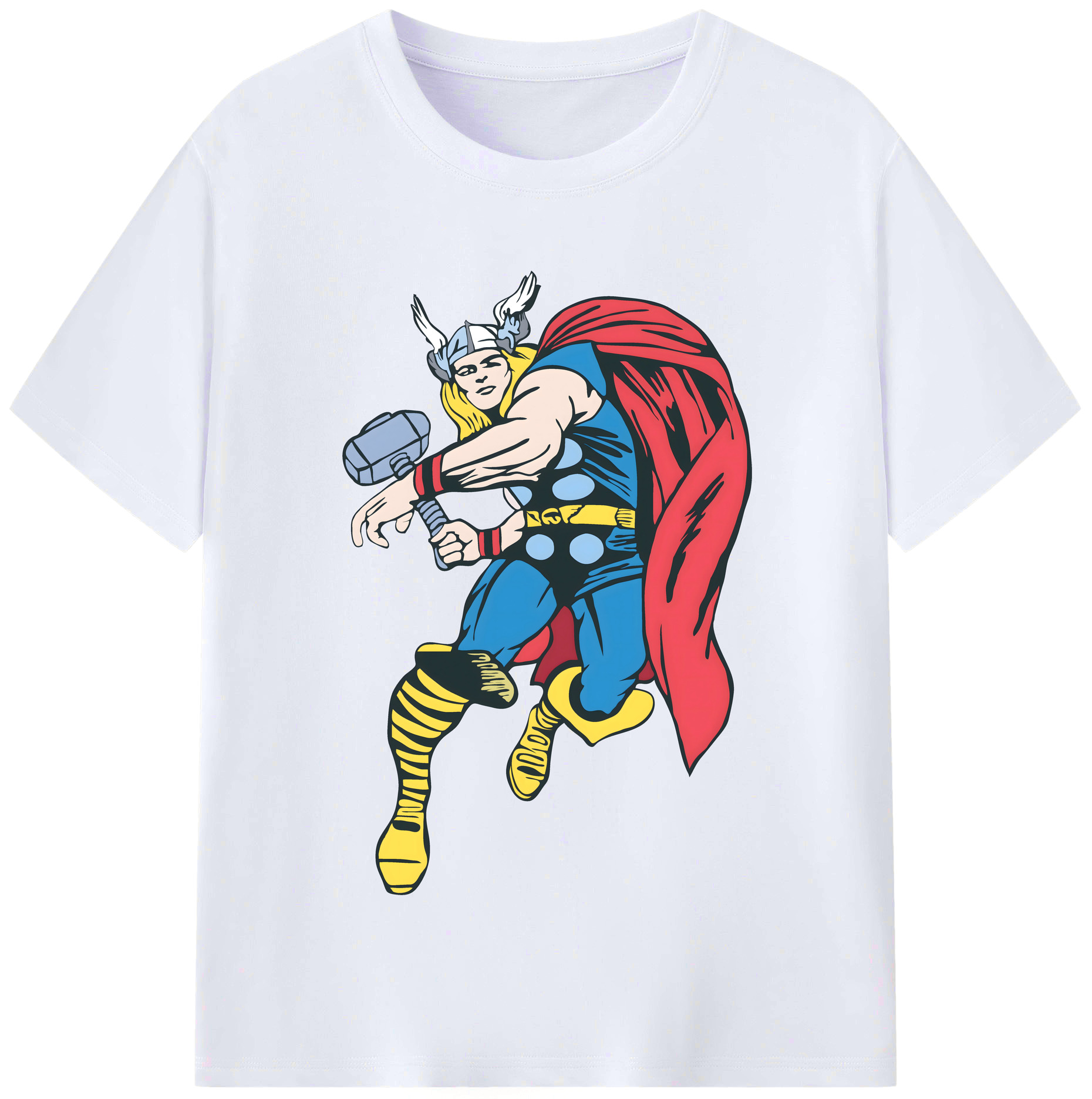 （画像用） アベンジャーズ The Avengers レディースカジュアルプリントTシャツ（綿100％）