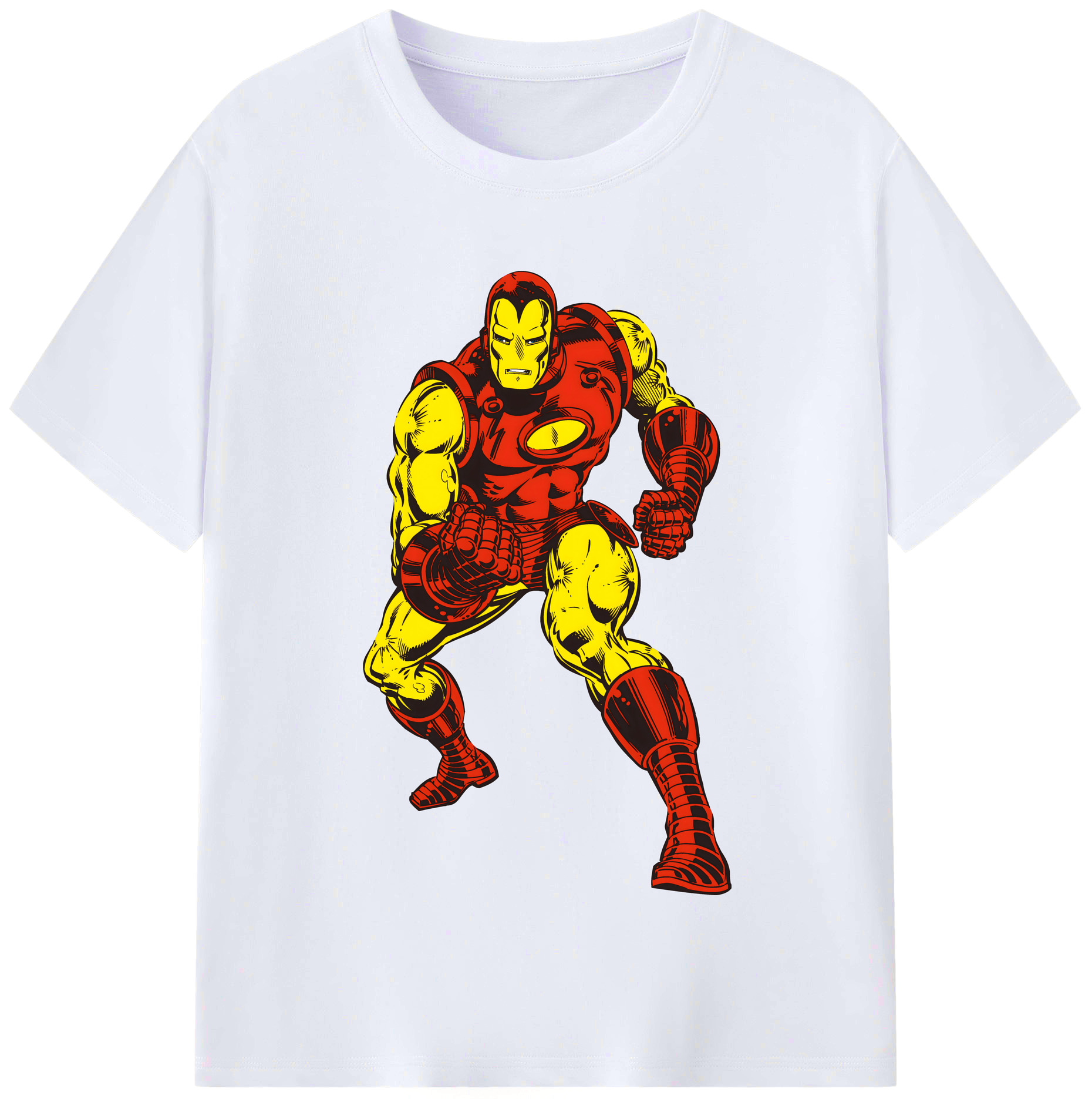 （画像用） アベンジャーズ The Avengers レディースカジュアルプリントTシャツ（綿100％）
