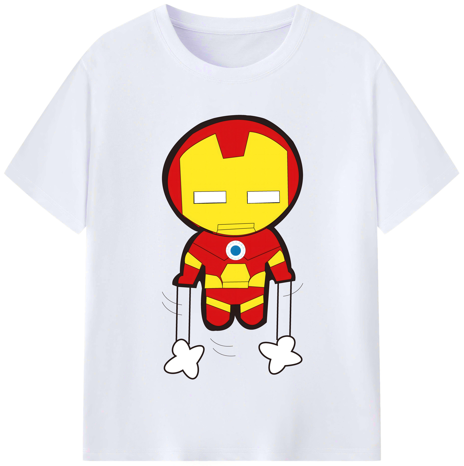 （画像用） アベンジャーズ The Avengers レディースカジュアルプリントTシャツ（綿100％）