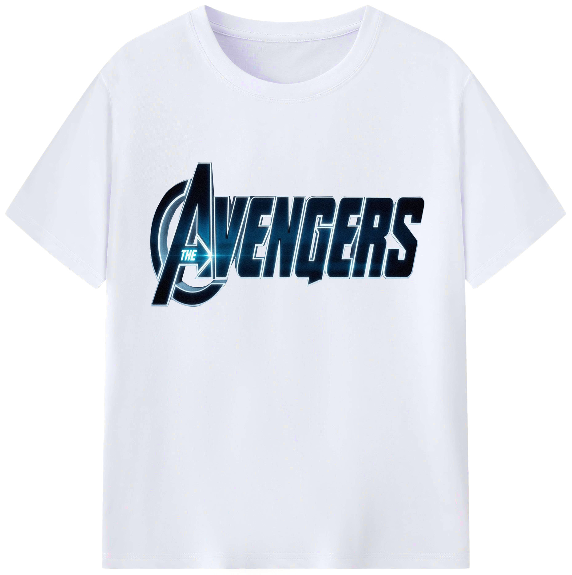 （画像用） アベンジャーズ The Avengers レディースカジュアルプリントTシャツ（綿100％）