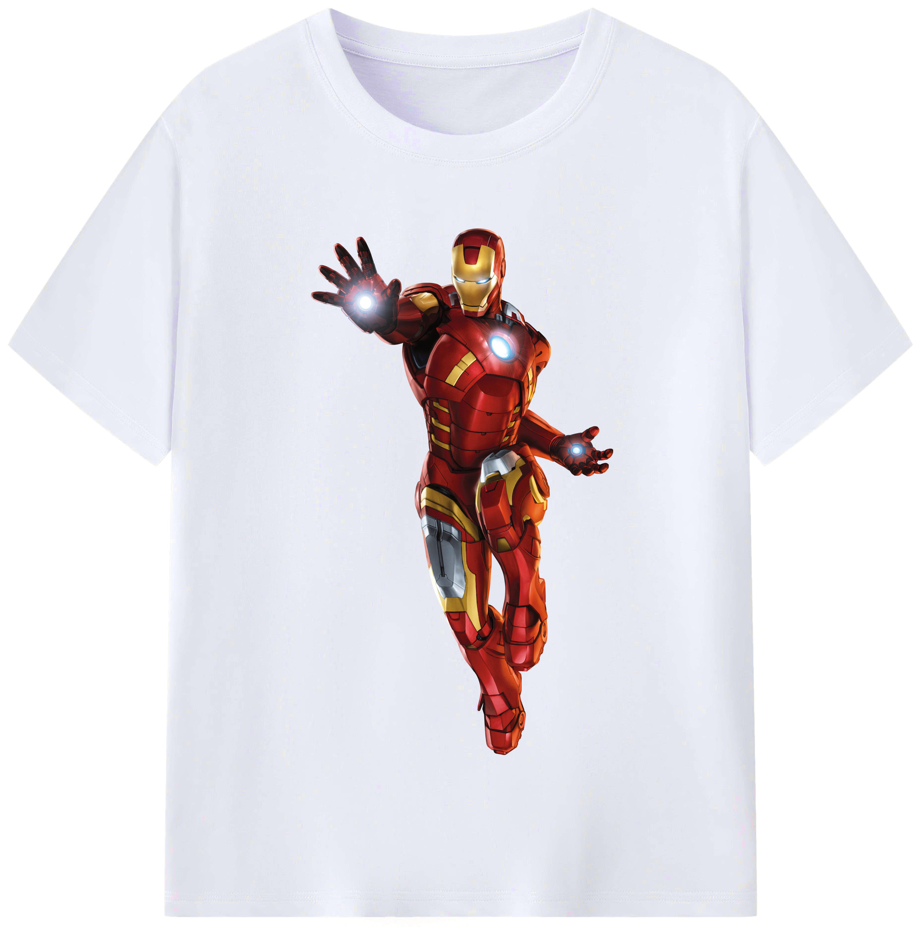 （画像用） アベンジャーズ The Avengers レディースカジュアルプリントTシャツ（綿100％）
