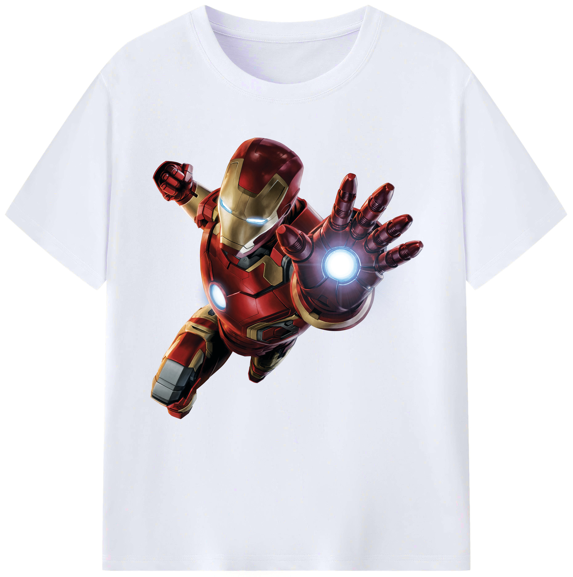 （画像用） アベンジャーズ The Avengers レディースカジュアルプリントTシャツ（綿100％）