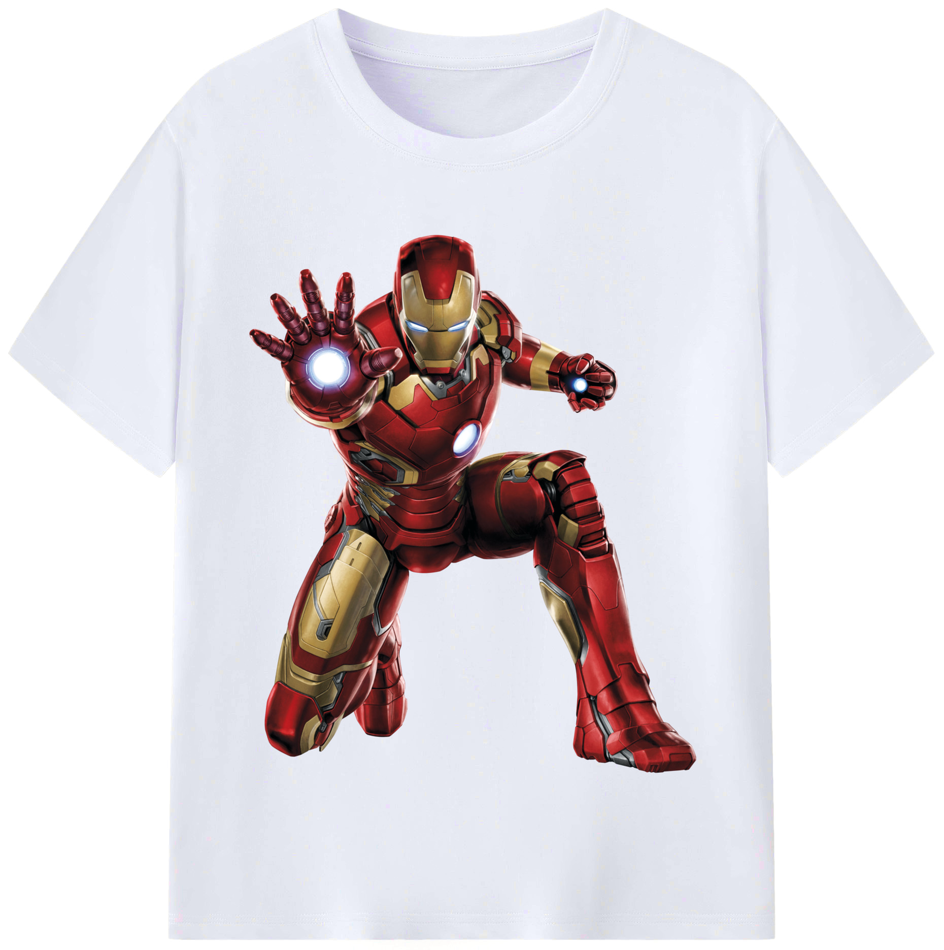 （画像用） アベンジャーズ The Avengers レディースカジュアルプリントTシャツ（綿100％）