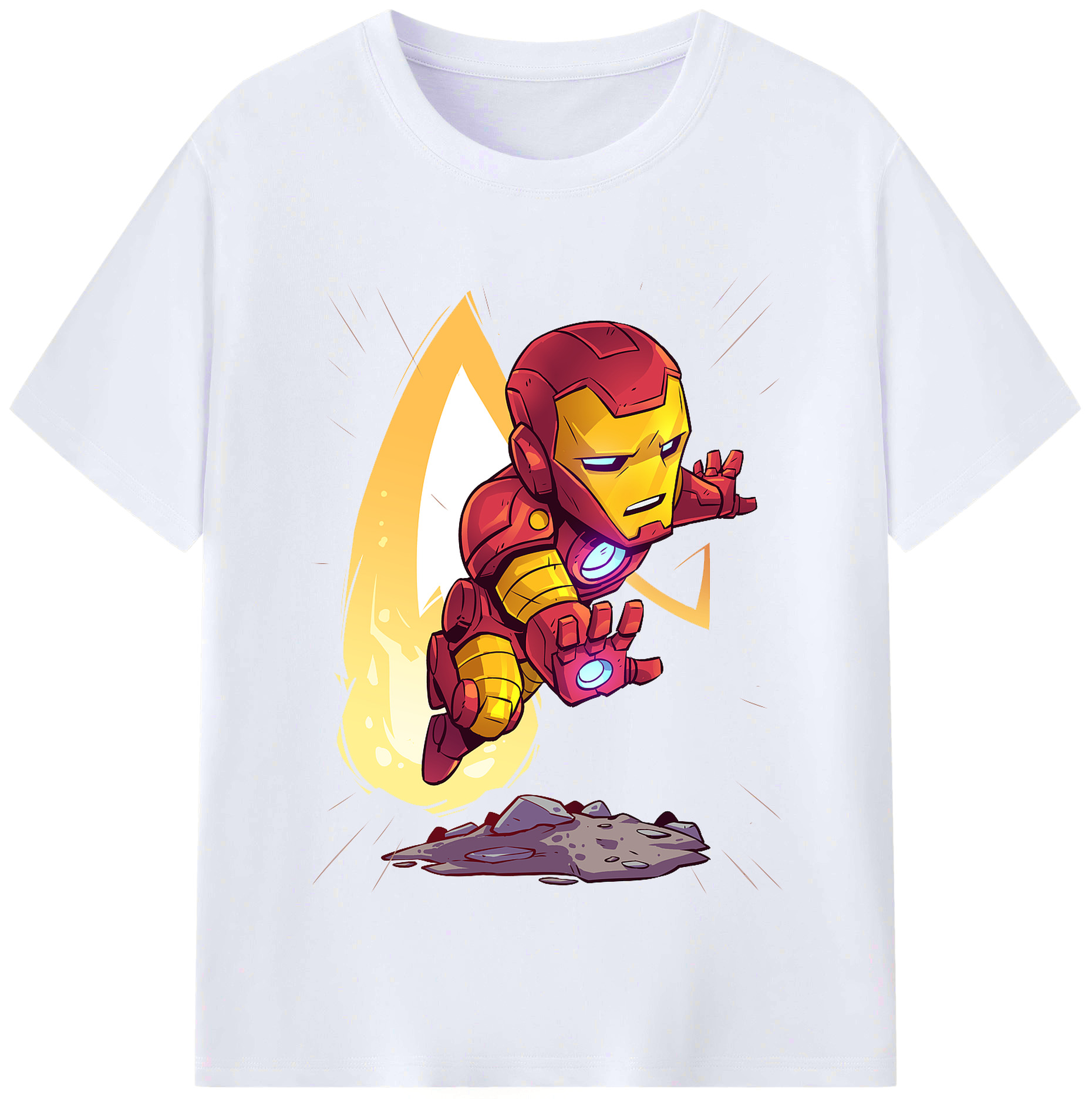 （画像用） アベンジャーズ The Avengers レディースカジュアルプリントTシャツ（綿100％）
