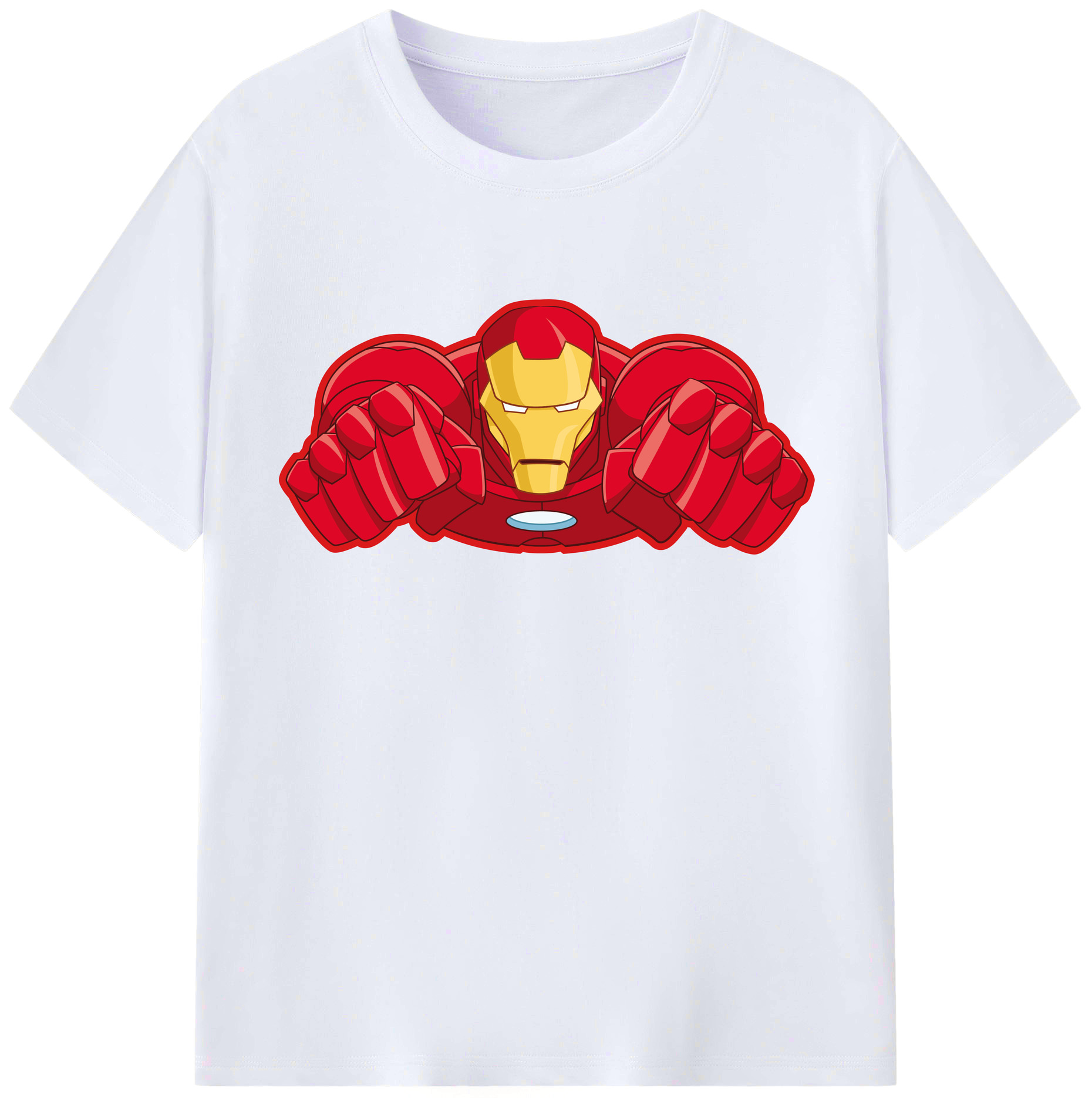 （画像用） アベンジャーズ The Avengers レディースカジュアルプリントTシャツ（綿100％）