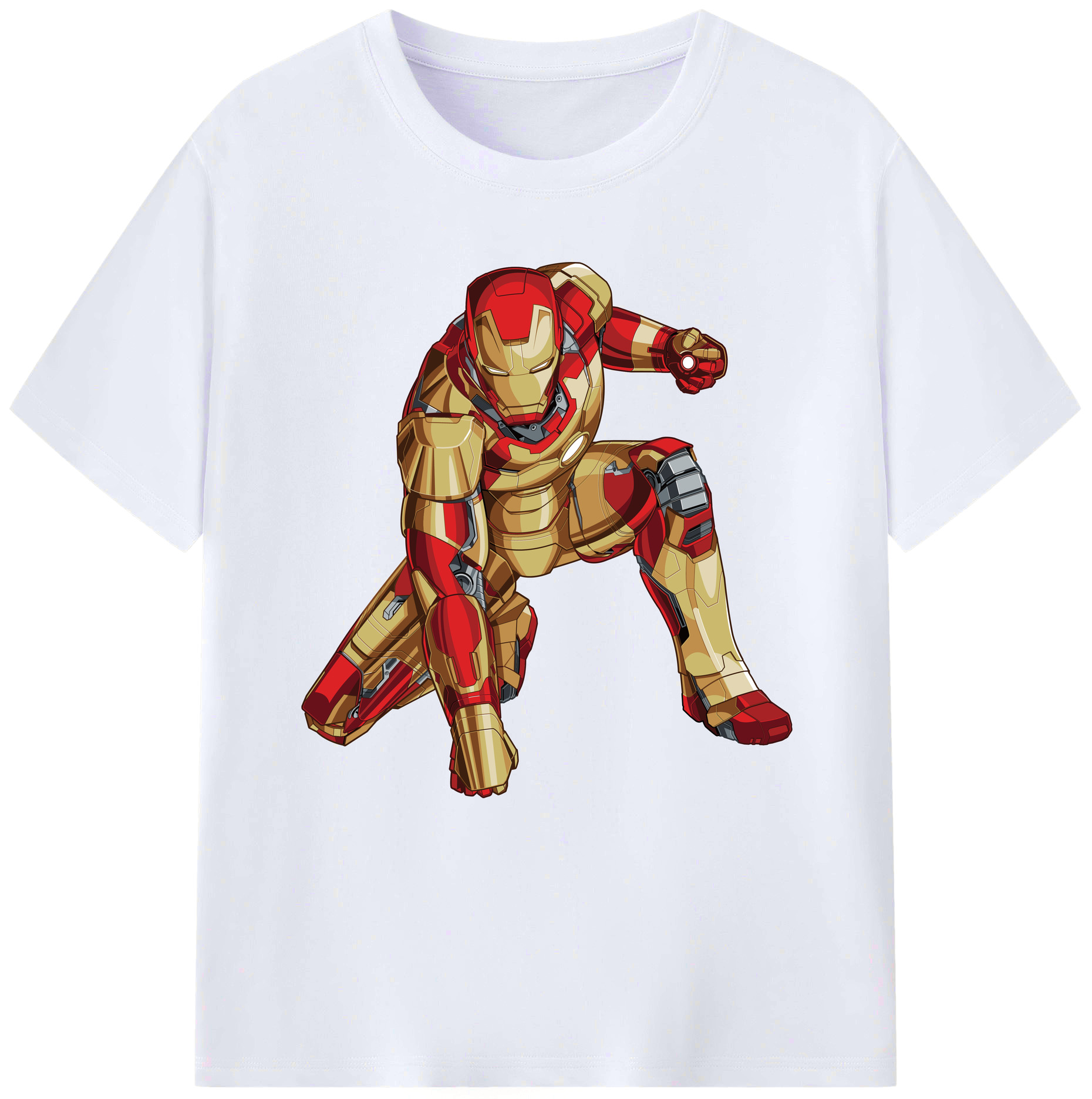 （画像用） アベンジャーズ The Avengers レディースカジュアルプリントTシャツ（綿100％）
