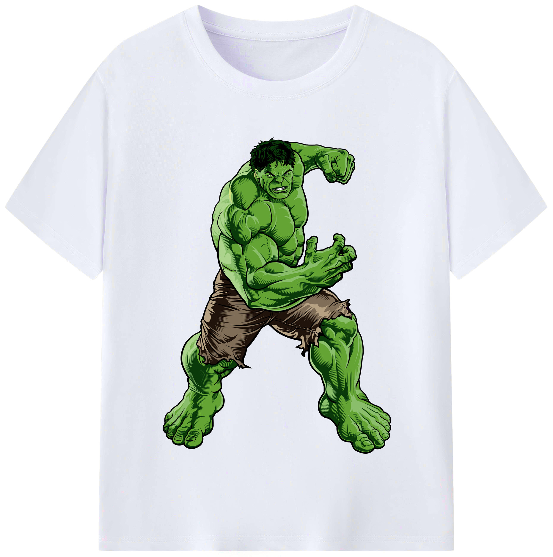 （画像用） アベンジャーズ The Avengers レディースカジュアルプリントTシャツ（綿100％）
