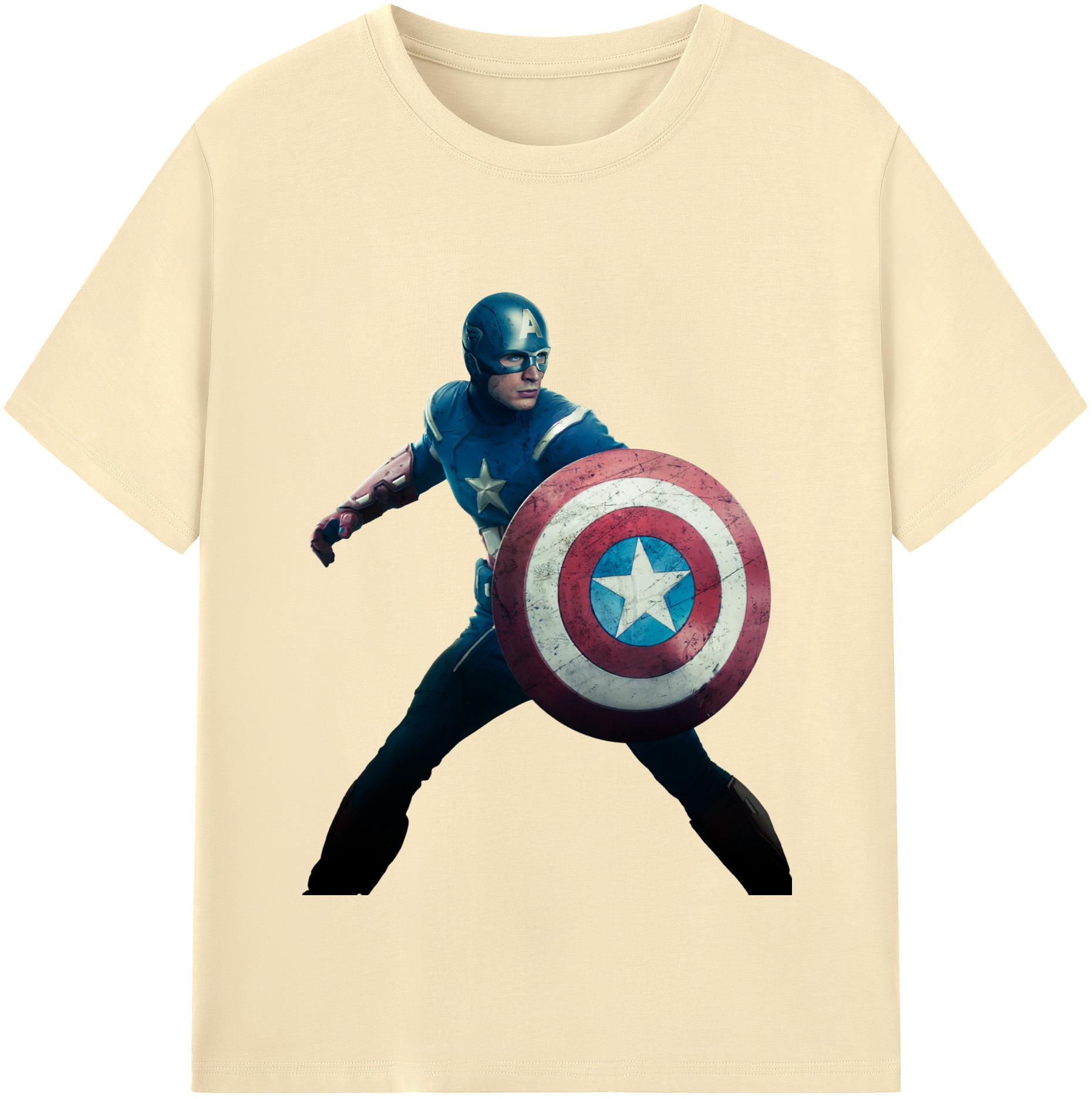 （画像用） アベンジャーズ The Avengers 綿100％半袖Tシャツ（フロントプリント）