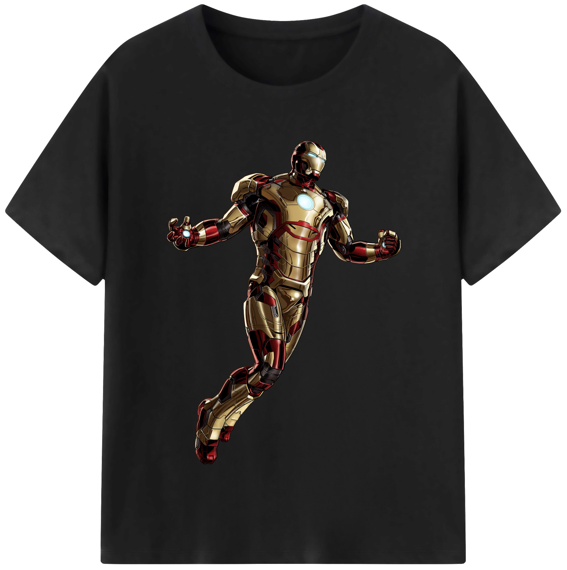 （画像用） アベンジャーズ The Avengers 綿100％半袖Tシャツ（フロントプリント）