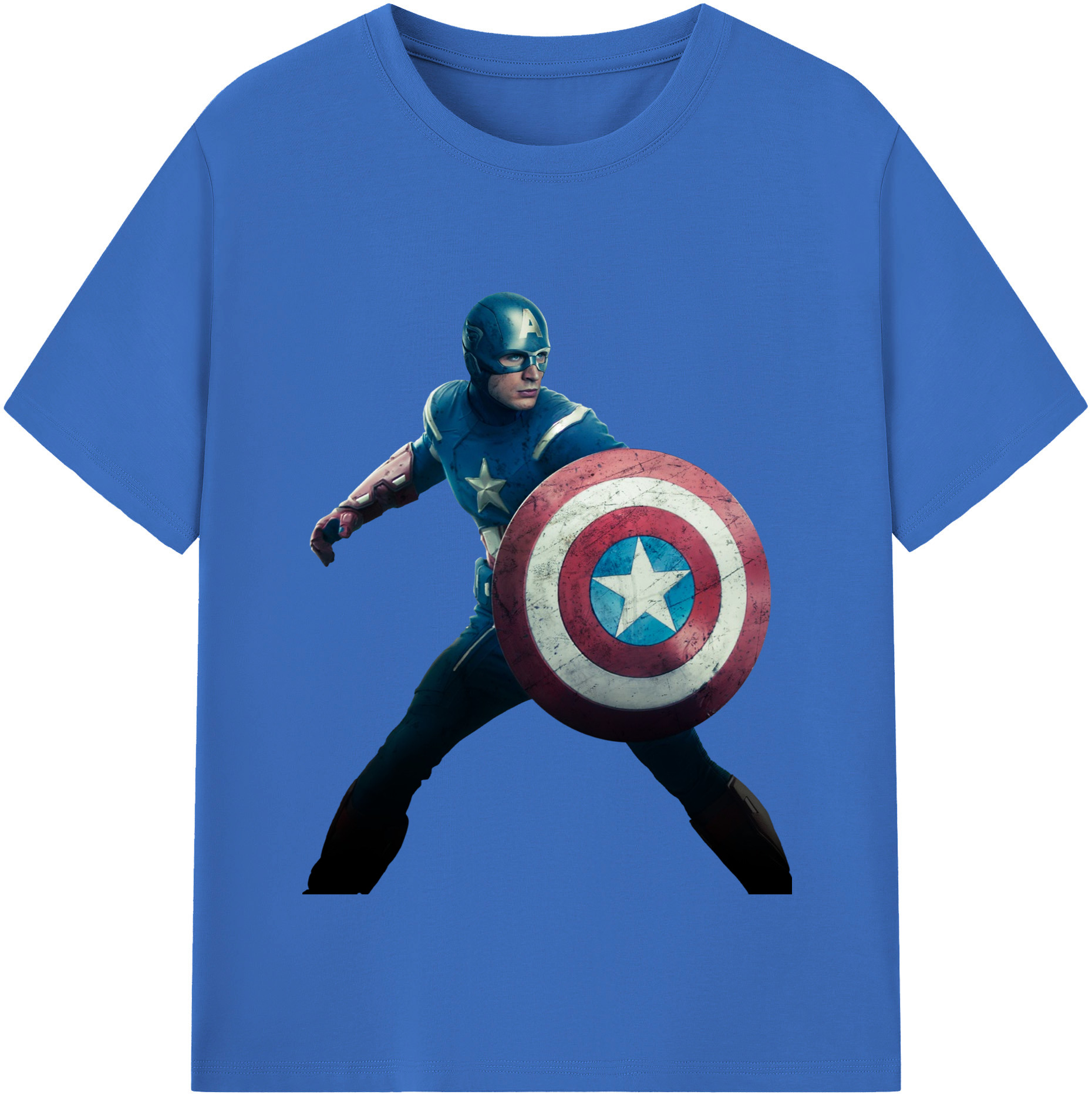 （画像用） アベンジャーズ The Avengers 綿100％半袖Tシャツ（フロントプリント）