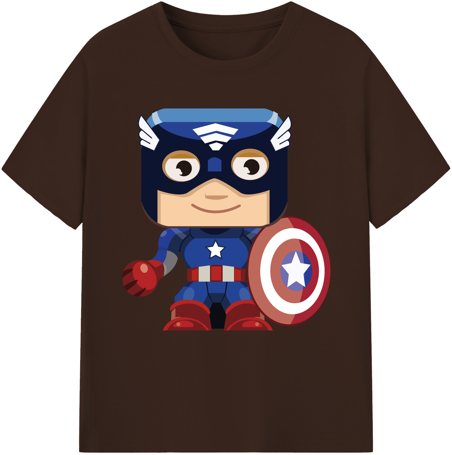 （画像用） アベンジャーズ The Avengers 綿100％半袖Tシャツ（フロントプリント）