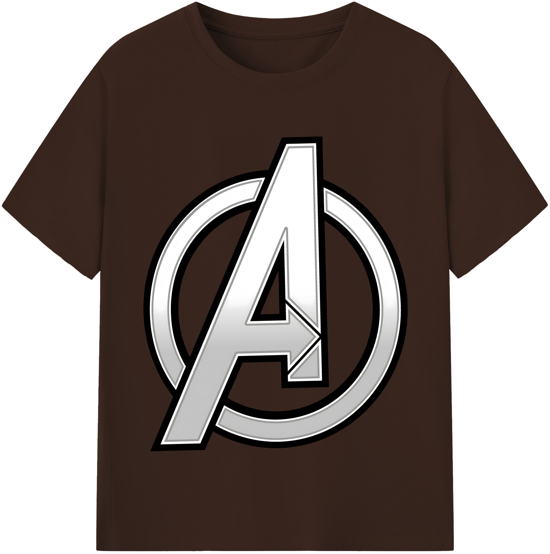 （画像用） アベンジャーズ The Avengers 綿100％半袖Tシャツ（フロントプリント）