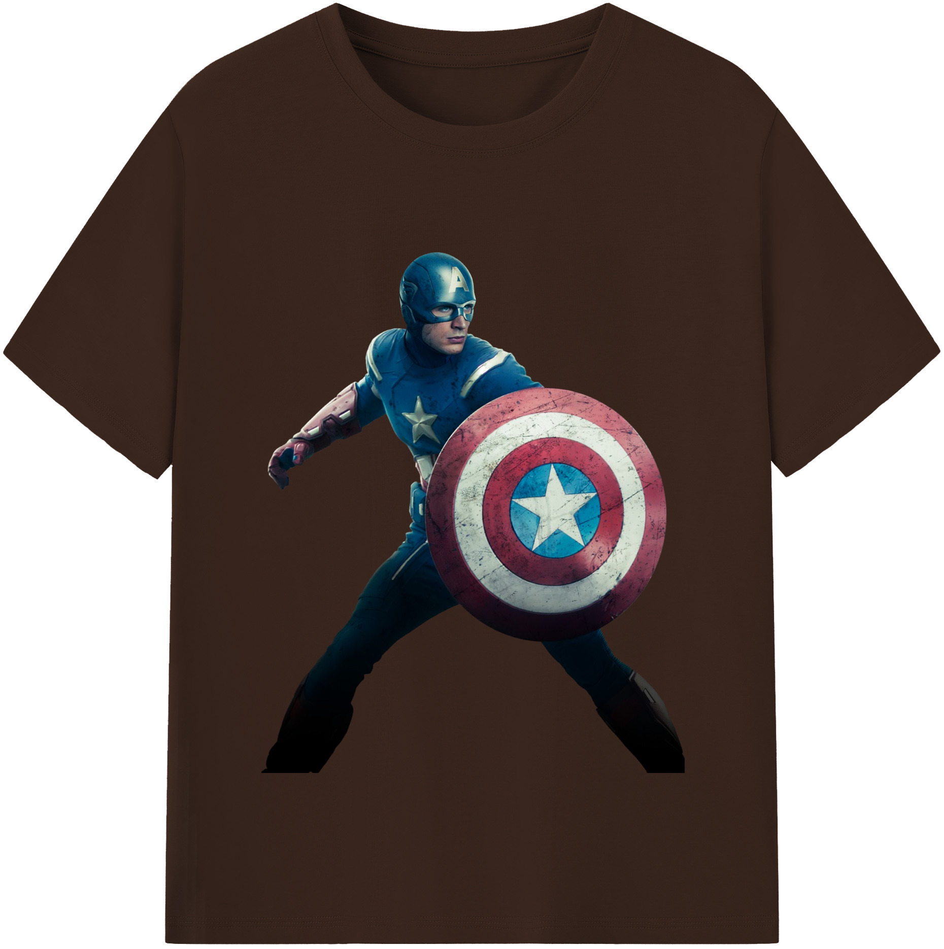 （画像用） アベンジャーズ The Avengers 綿100％半袖Tシャツ（フロントプリント）