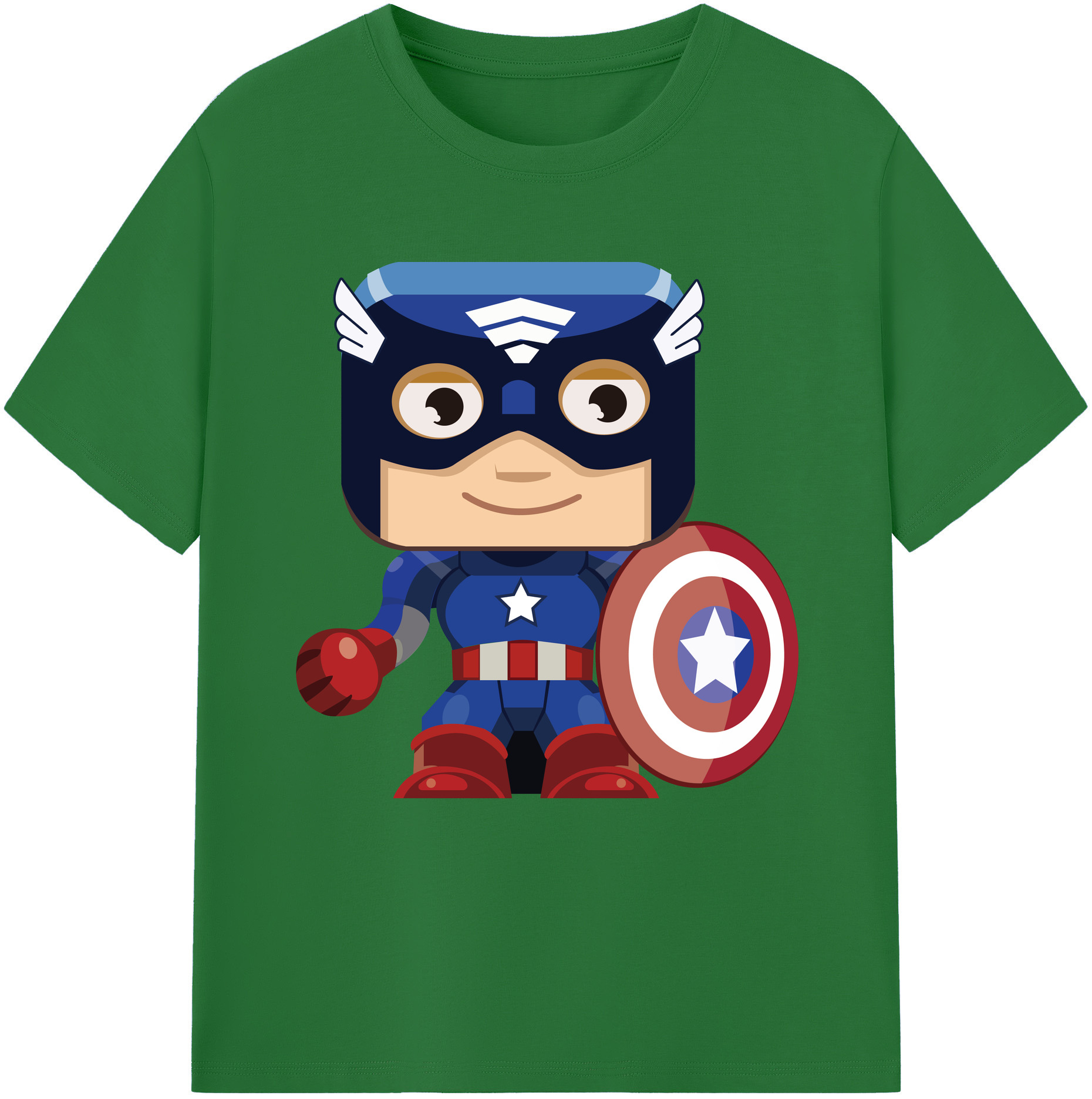 （画像用） アベンジャーズ The Avengers 綿100％半袖Tシャツ（フロントプリント）