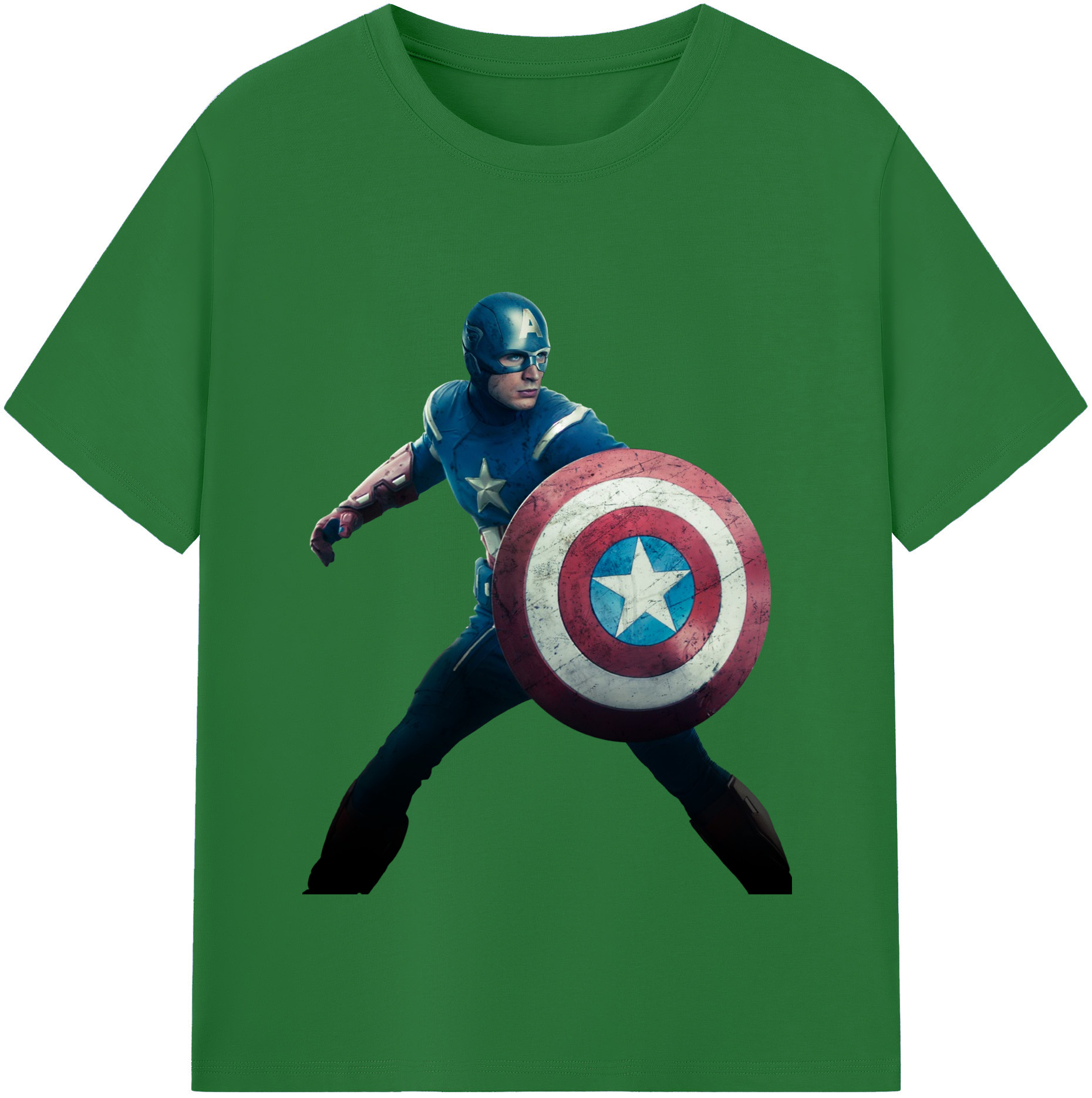 （画像用） アベンジャーズ The Avengers 綿100％半袖Tシャツ（フロントプリント）