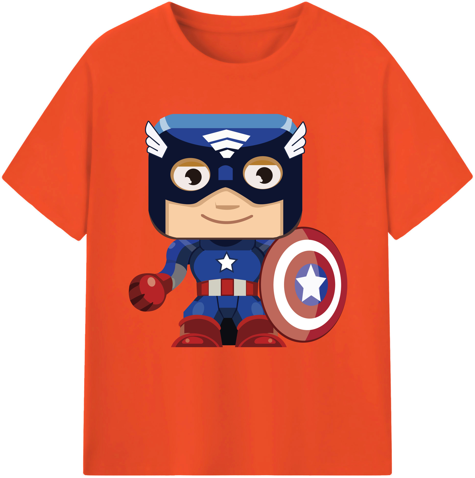 （画像用） アベンジャーズ The Avengers 綿100％半袖Tシャツ（フロントプリント）