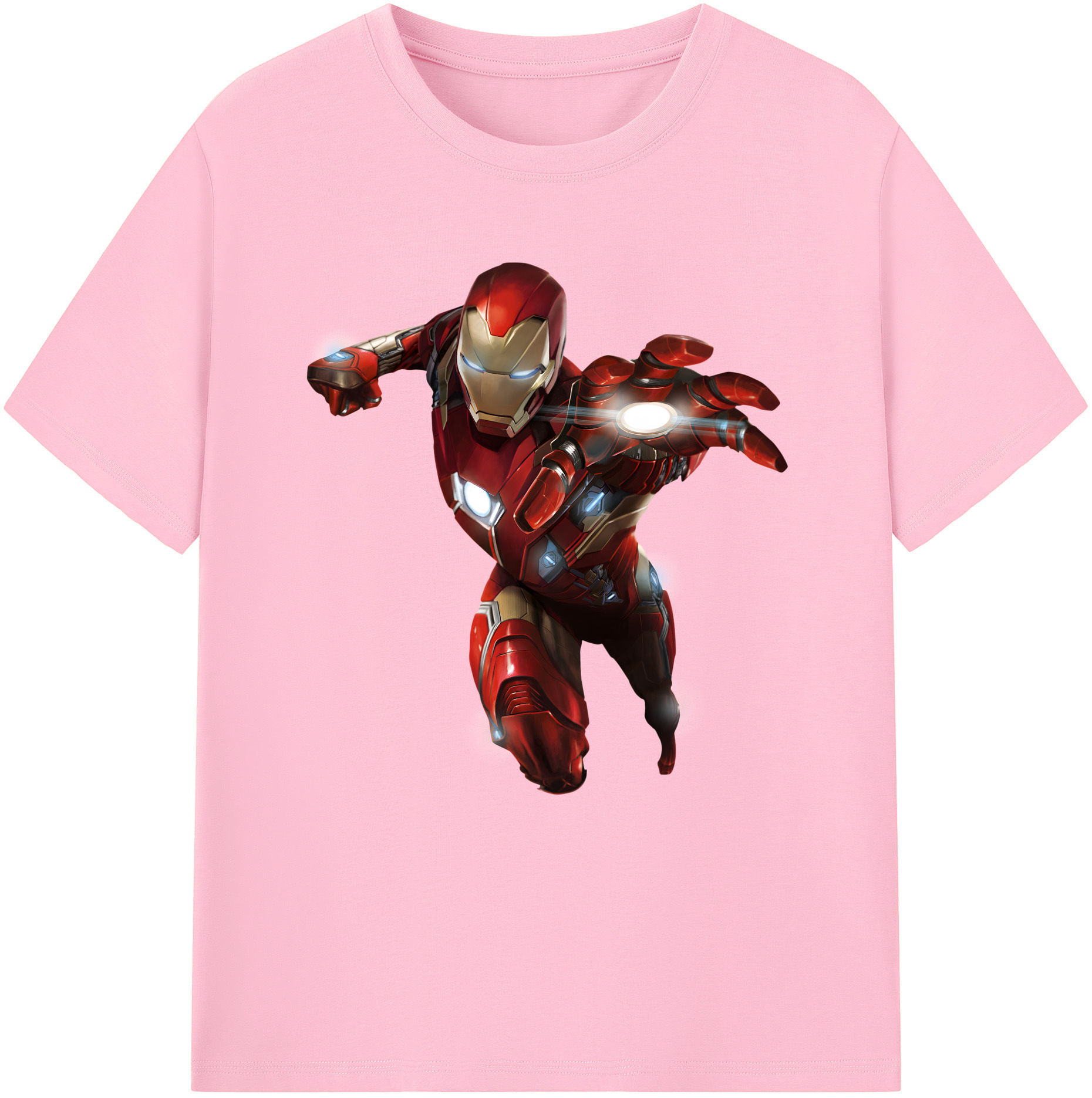 （画像用） アベンジャーズ The Avengers 綿100％半袖Tシャツ（フロントプリント）