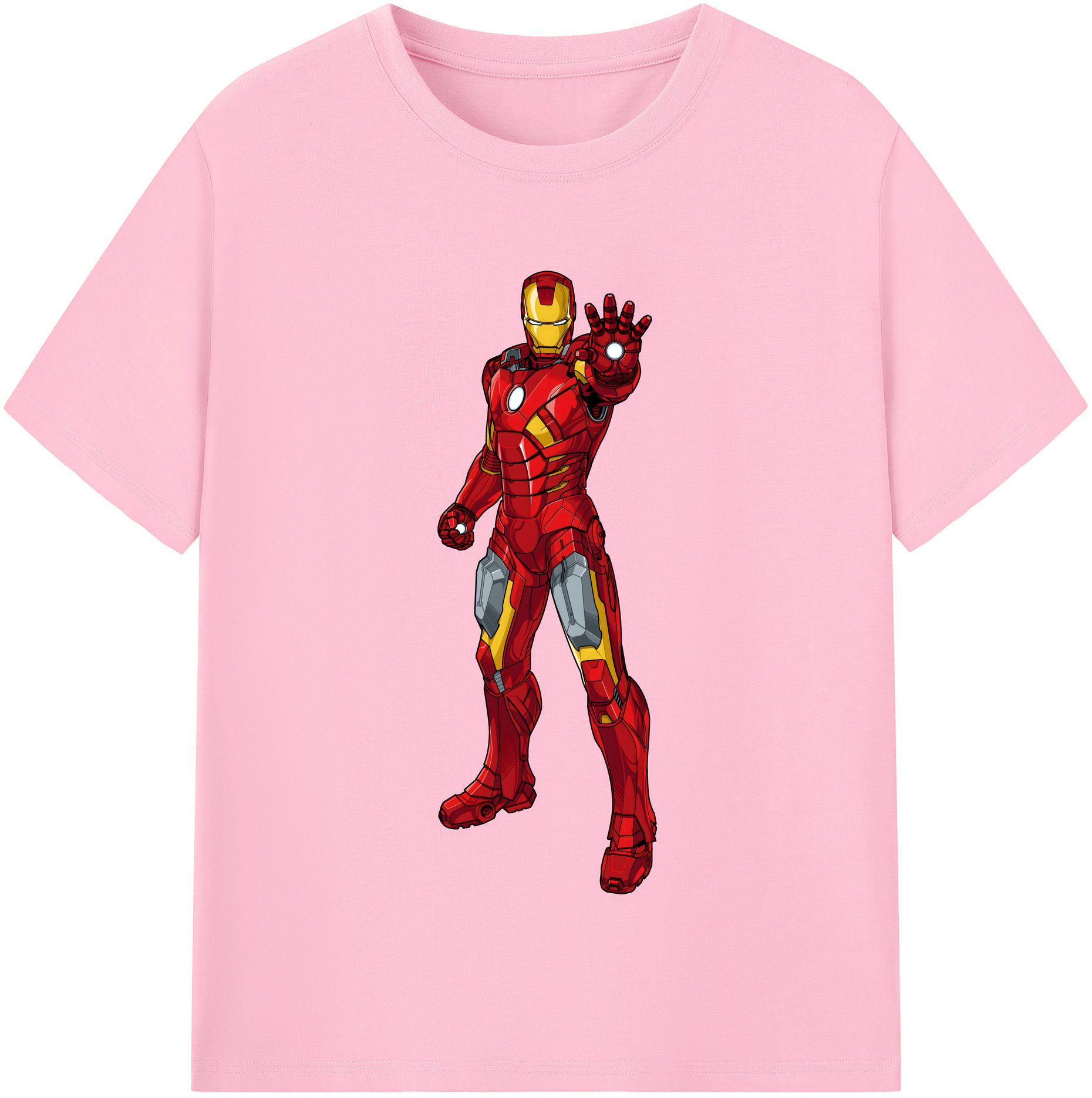 （画像用） アベンジャーズ The Avengers 綿100％半袖Tシャツ（フロントプリント）