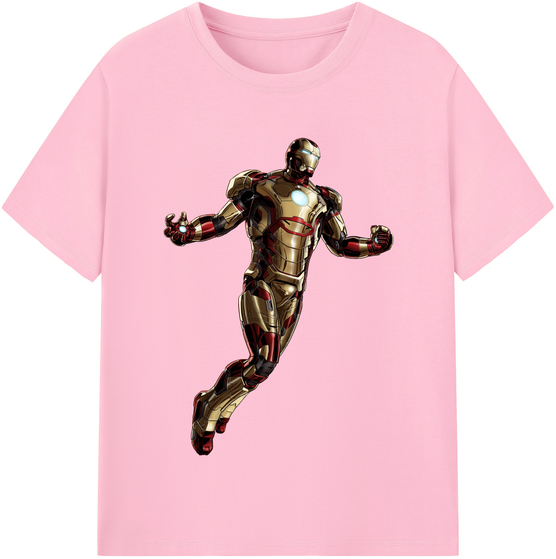 （画像用） アベンジャーズ The Avengers 綿100％半袖Tシャツ（フロントプリント）