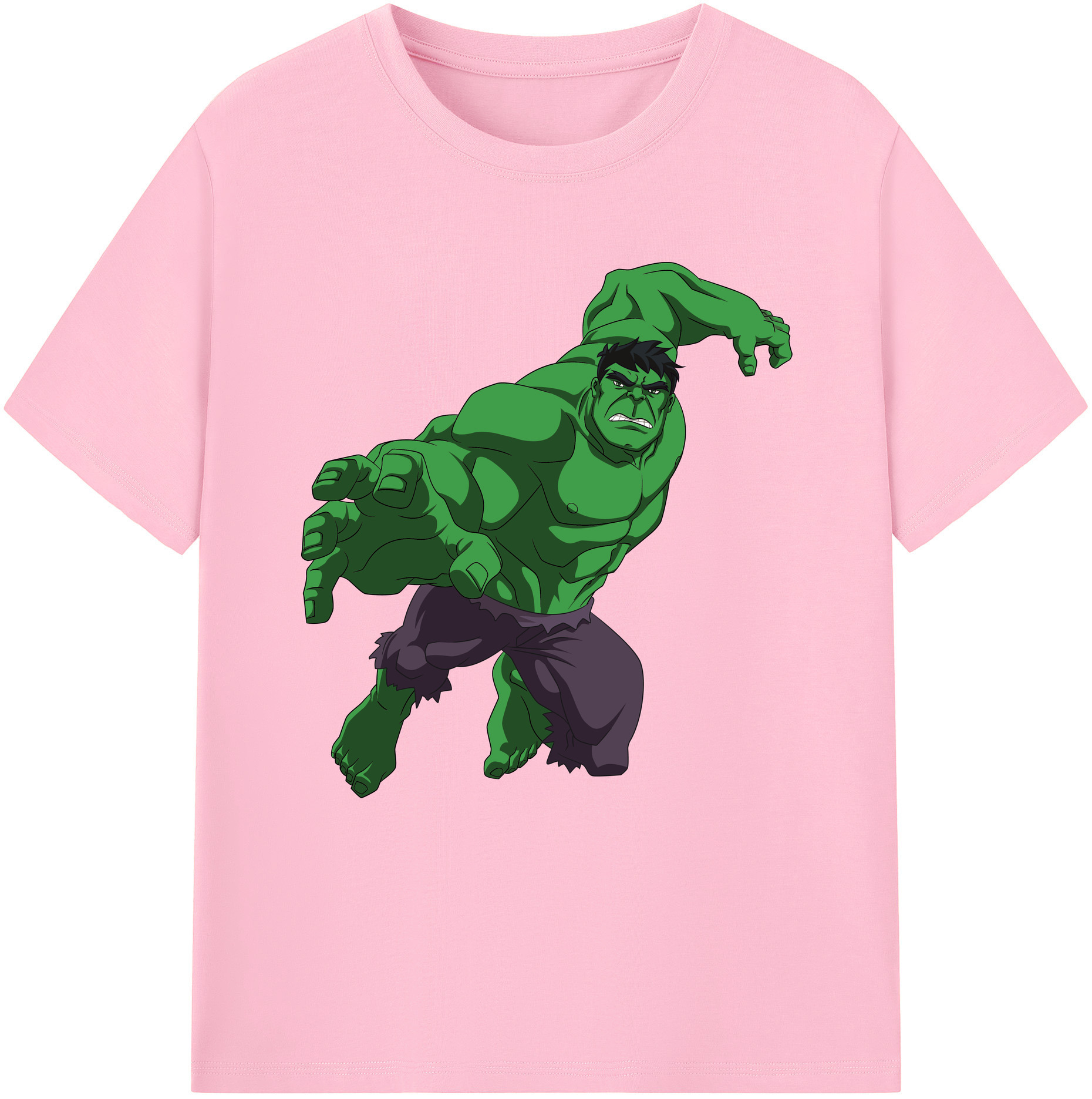 （画像用） アベンジャーズ The Avengers 綿100％半袖Tシャツ（フロントプリント）