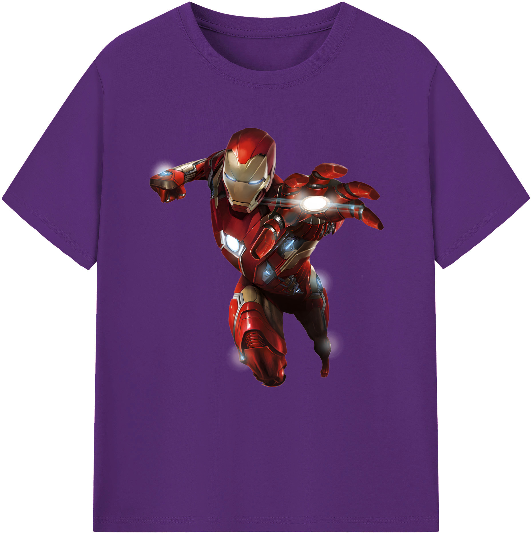（画像用） アベンジャーズ The Avengers 綿100％半袖Tシャツ（フロントプリント）