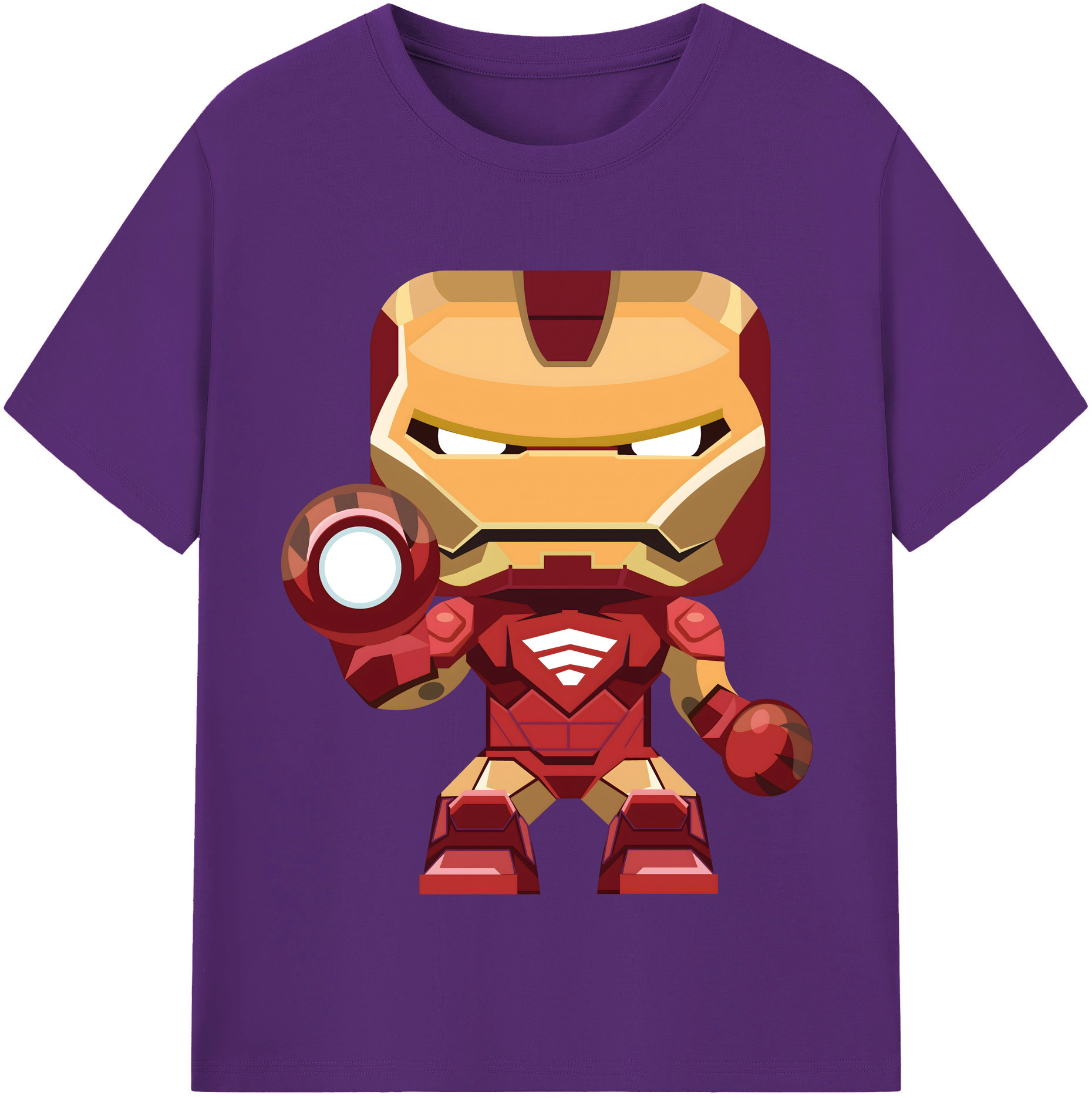 （画像用） アベンジャーズ The Avengers 綿100％半袖Tシャツ（フロントプリント）