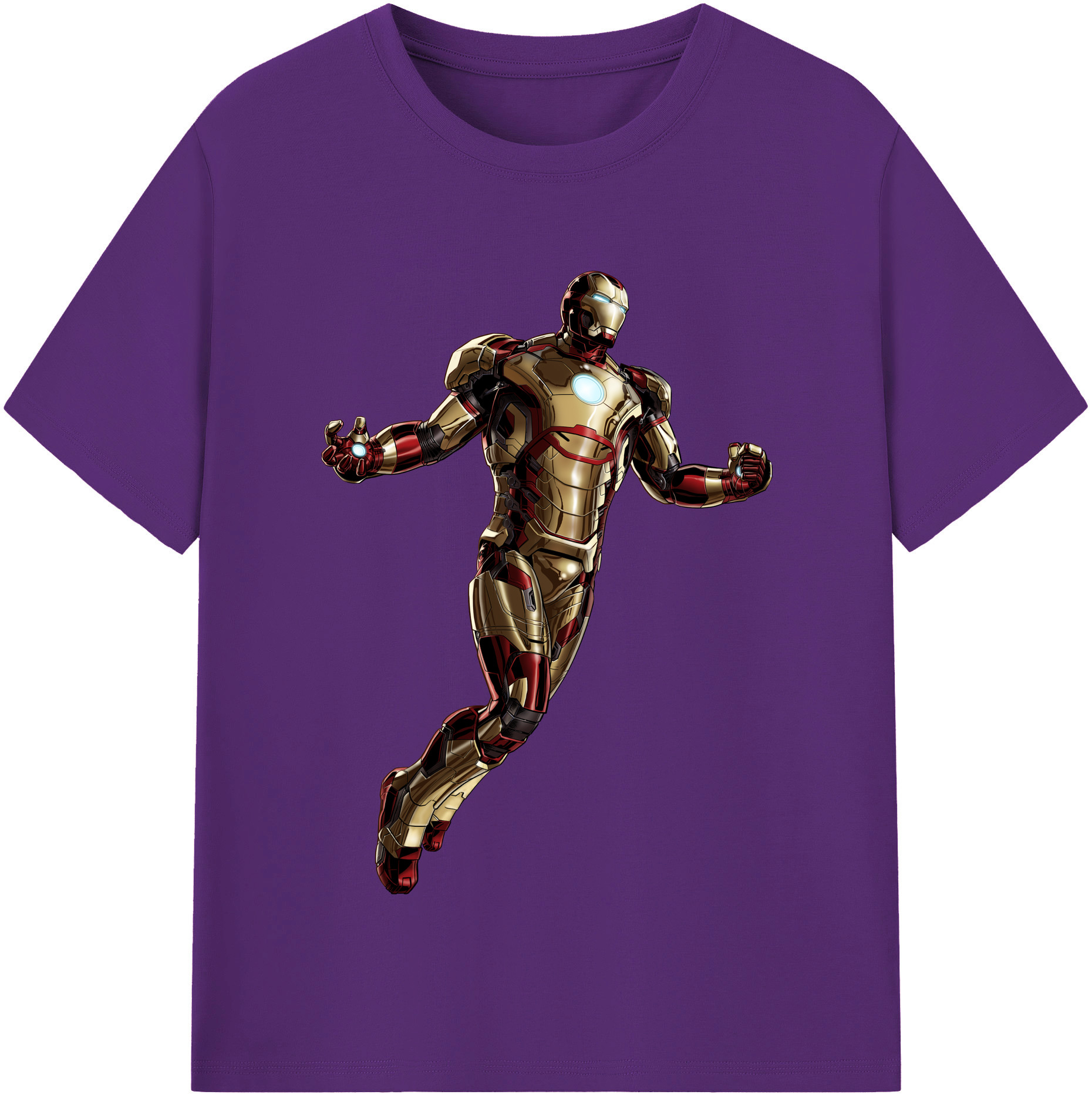 （画像用） アベンジャーズ The Avengers 綿100％半袖Tシャツ（フロントプリント）
