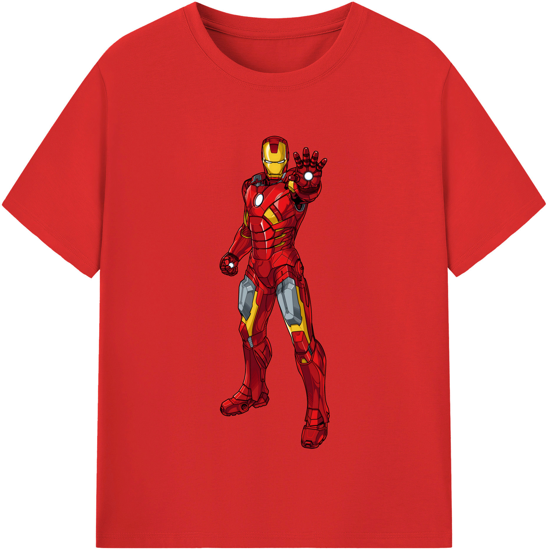 （画像用） アベンジャーズ The Avengers 綿100％半袖Tシャツ（フロントプリント）
