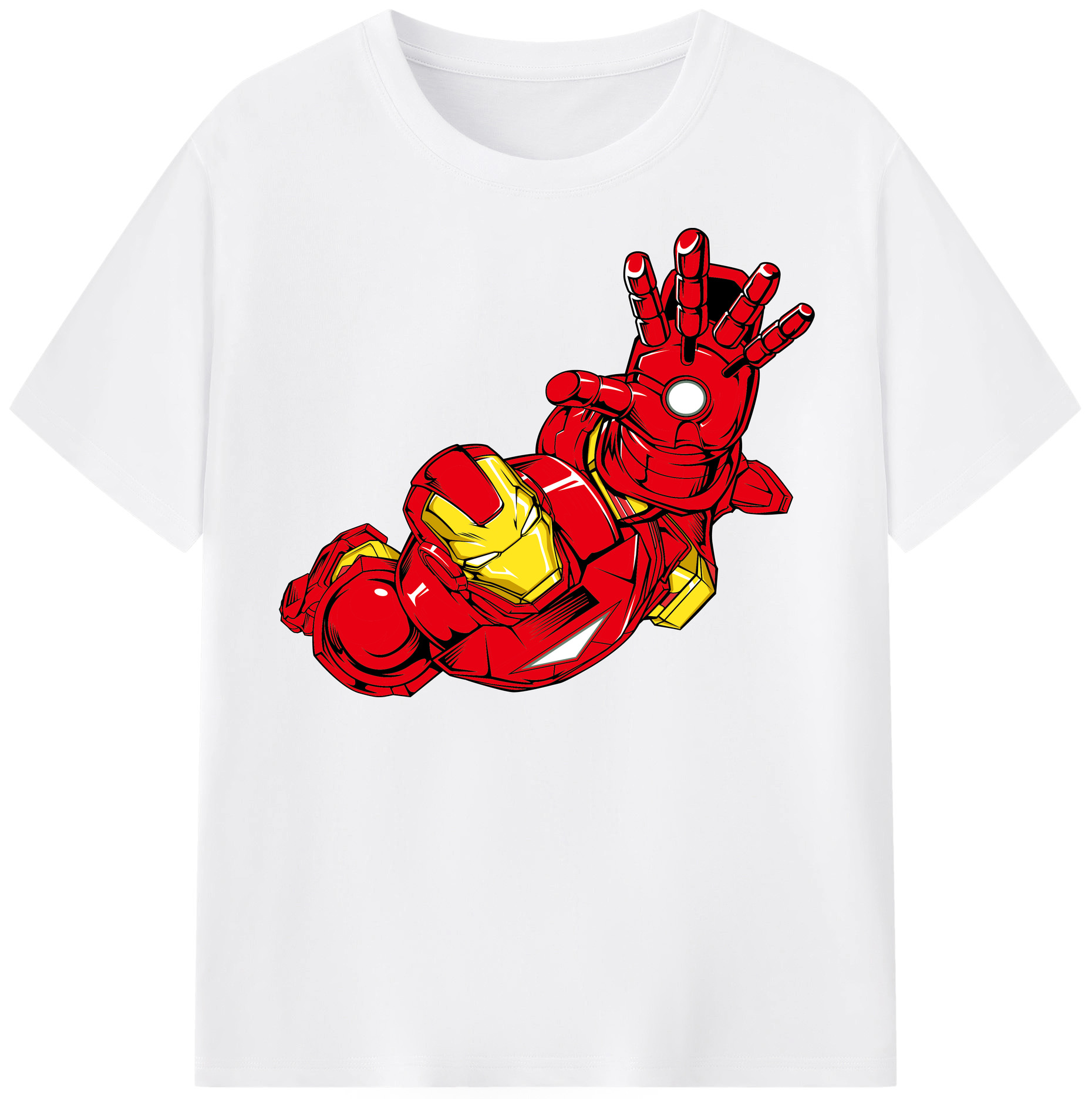 （画像用） アベンジャーズ The Avengers 綿100％半袖Tシャツ（フロントプリント）
