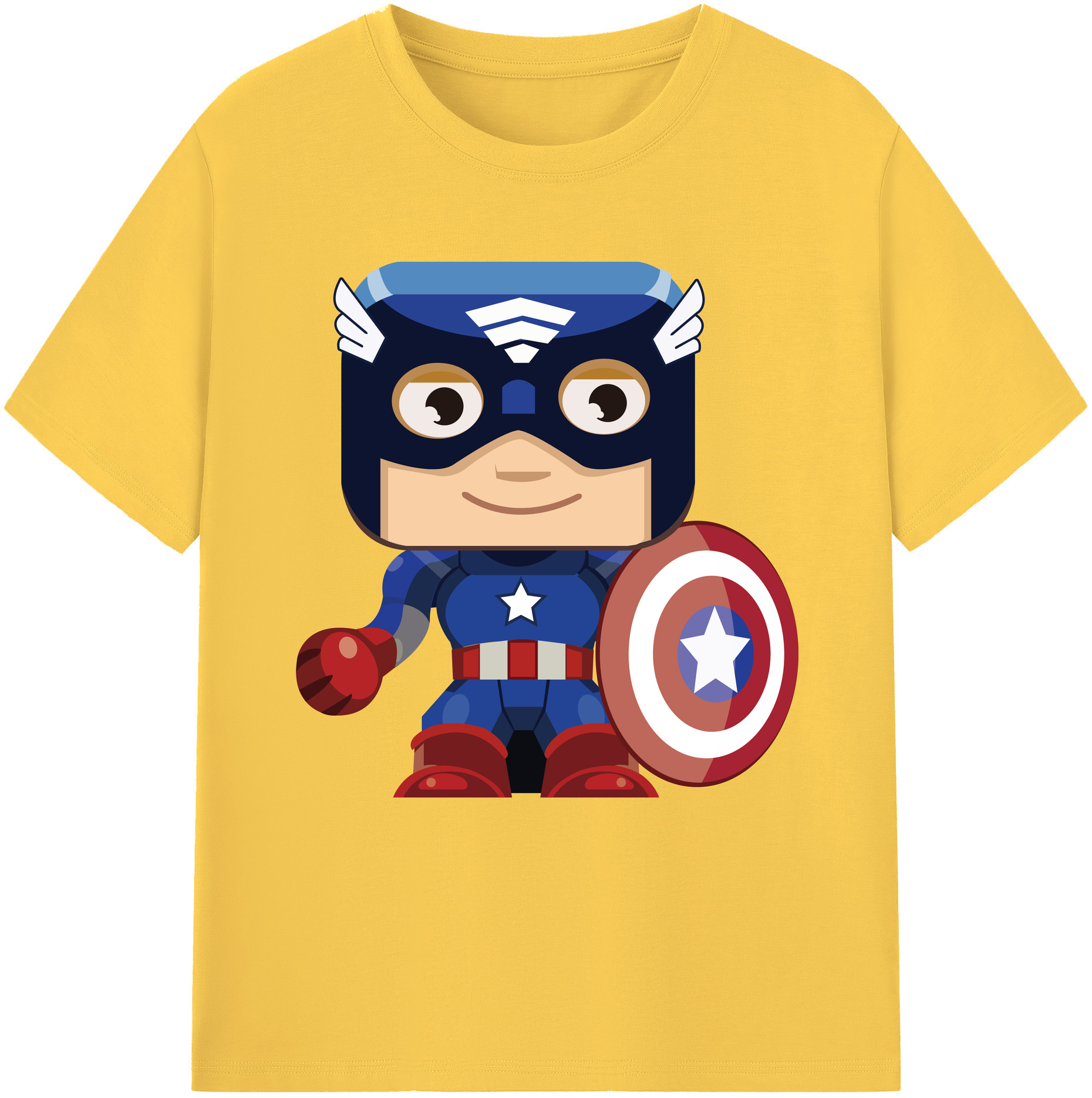 （画像用） アベンジャーズ The Avengers 綿100％半袖Tシャツ（フロントプリント）