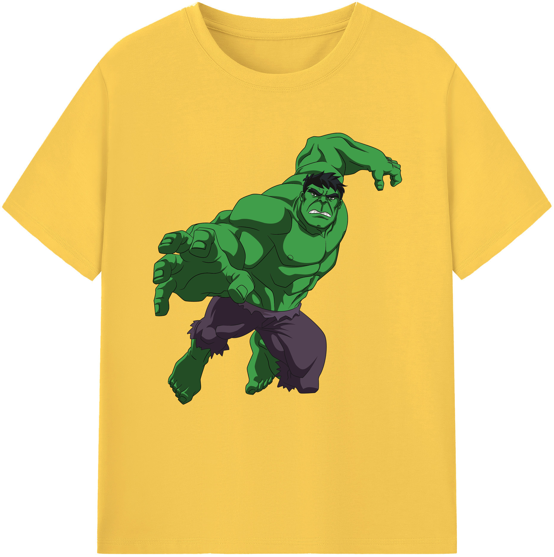 （画像用） アベンジャーズ The Avengers 綿100％半袖Tシャツ（フロントプリント）