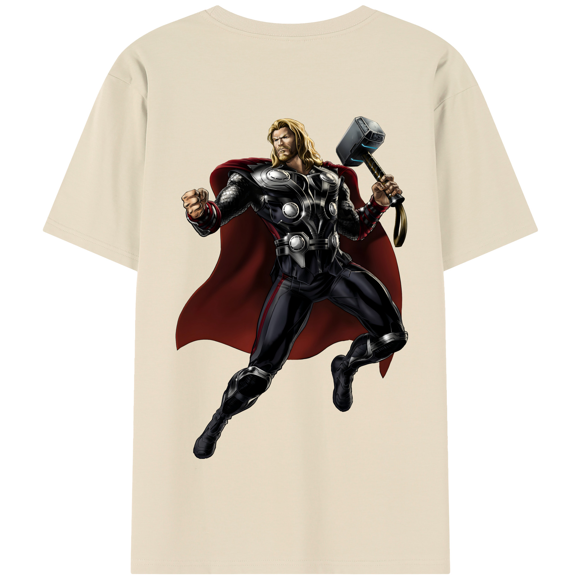 （画像用） アベンジャーズ The Avengers 綿100％半袖Tシャツ（背面プリント）