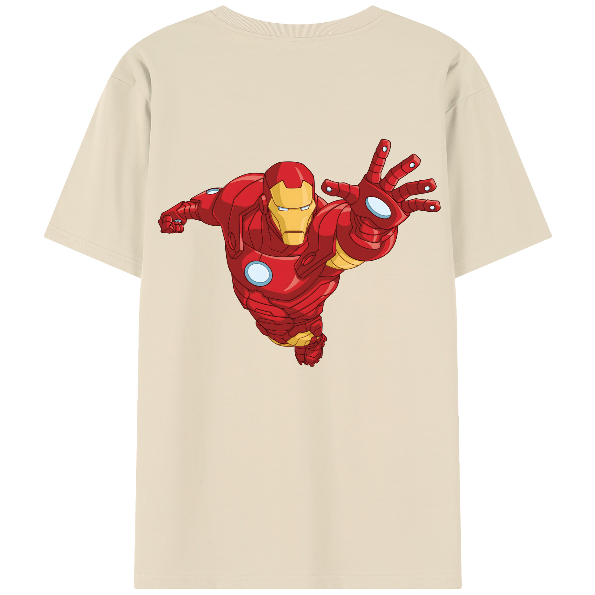 （画像用） アベンジャーズ The Avengers 綿100％半袖Tシャツ（背面プリント）