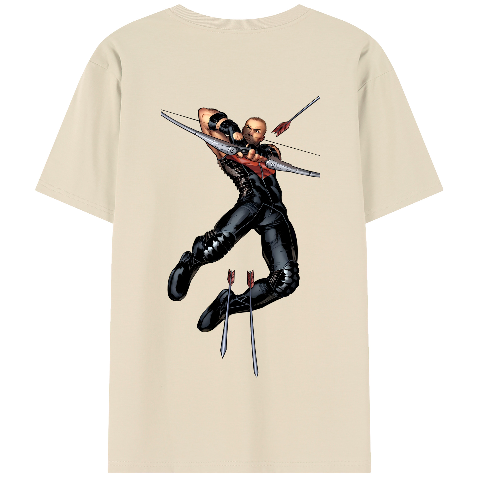 （画像用） アベンジャーズ The Avengers 綿100％半袖Tシャツ（背面プリント）
