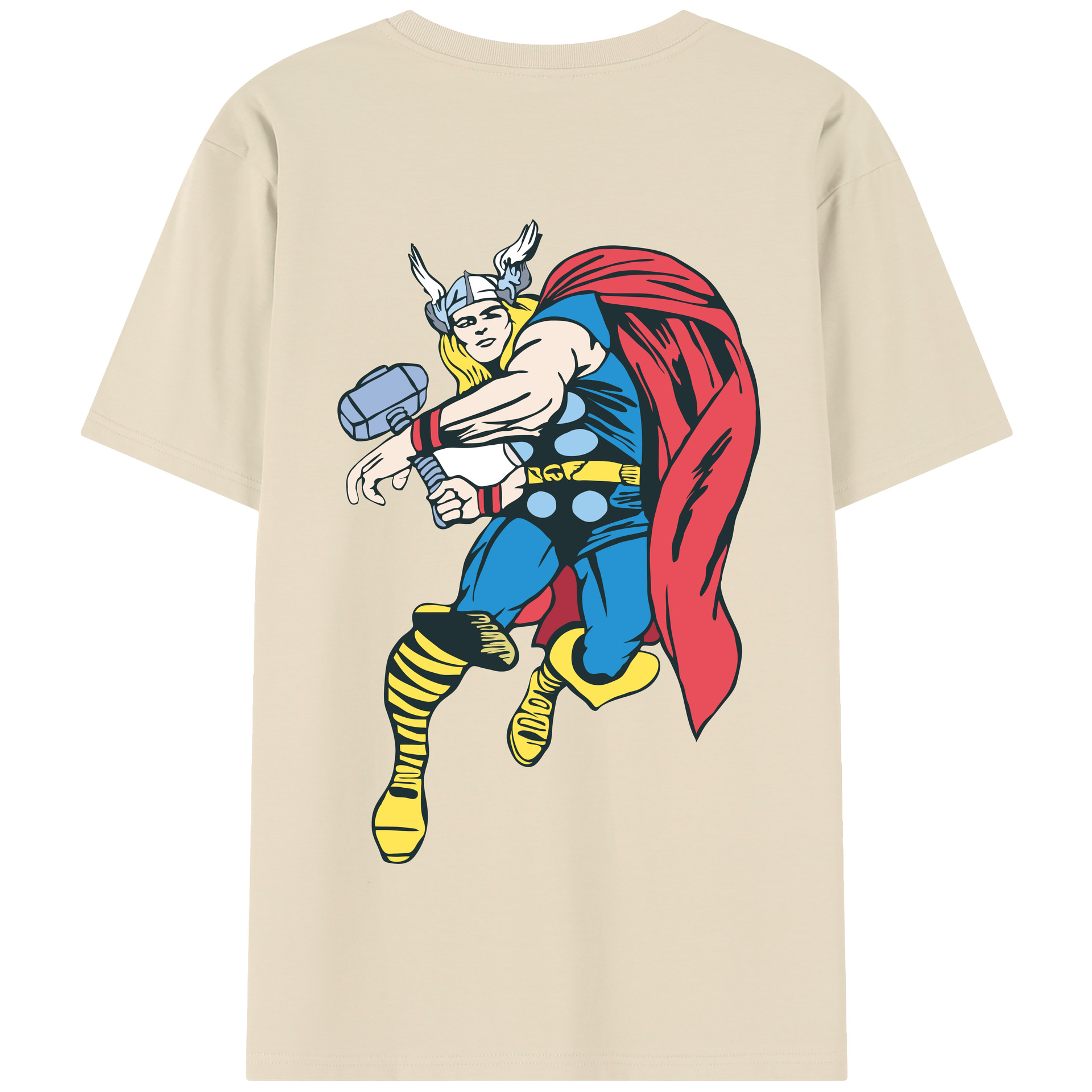 （画像用） アベンジャーズ The Avengers 綿100％半袖Tシャツ（背面プリント）