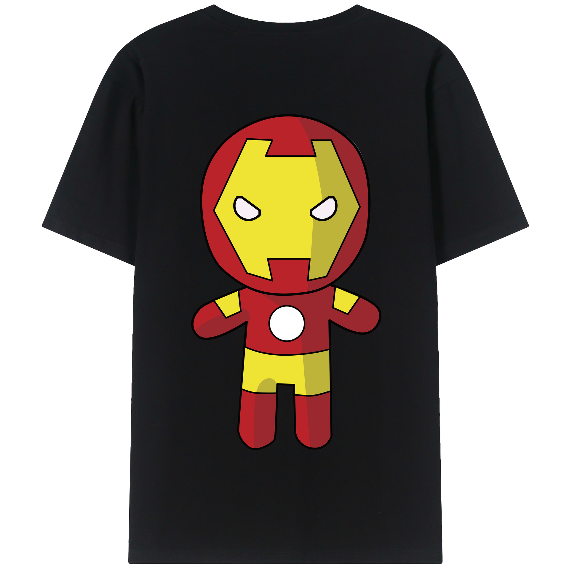 （画像用） アベンジャーズ The Avengers 綿100％半袖Tシャツ（背面プリント）