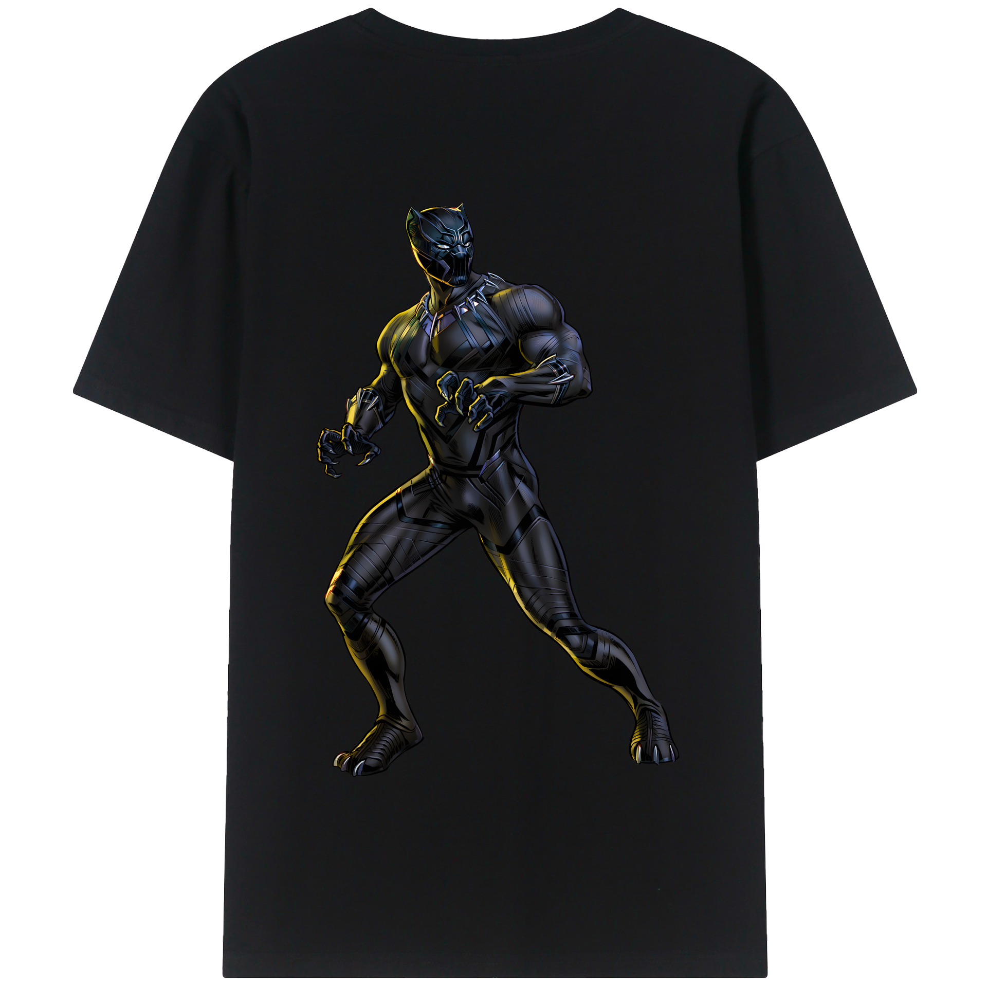 （画像用） アベンジャーズ The Avengers 綿100％半袖Tシャツ（背面プリント）
