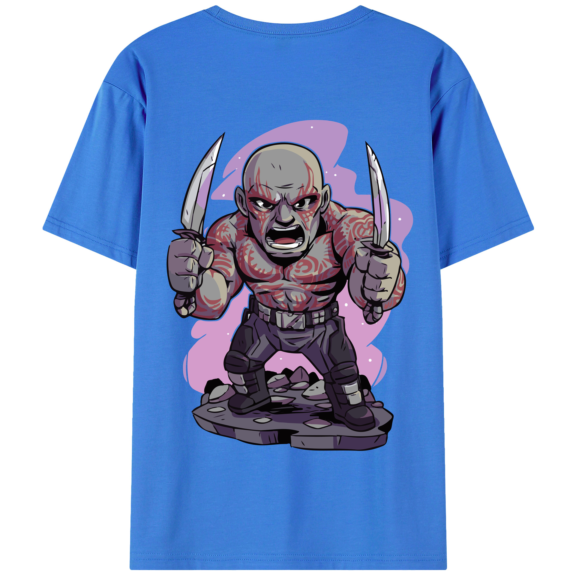 （画像用） アベンジャーズ The Avengers 綿100％半袖Tシャツ（背面プリント）