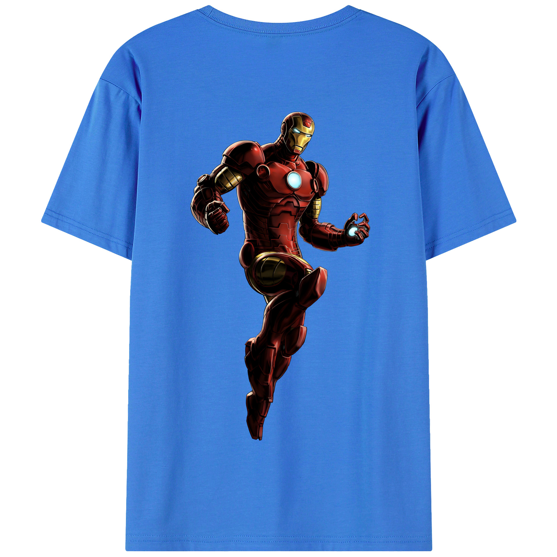 （画像用） アベンジャーズ The Avengers 綿100％半袖Tシャツ（背面プリント）