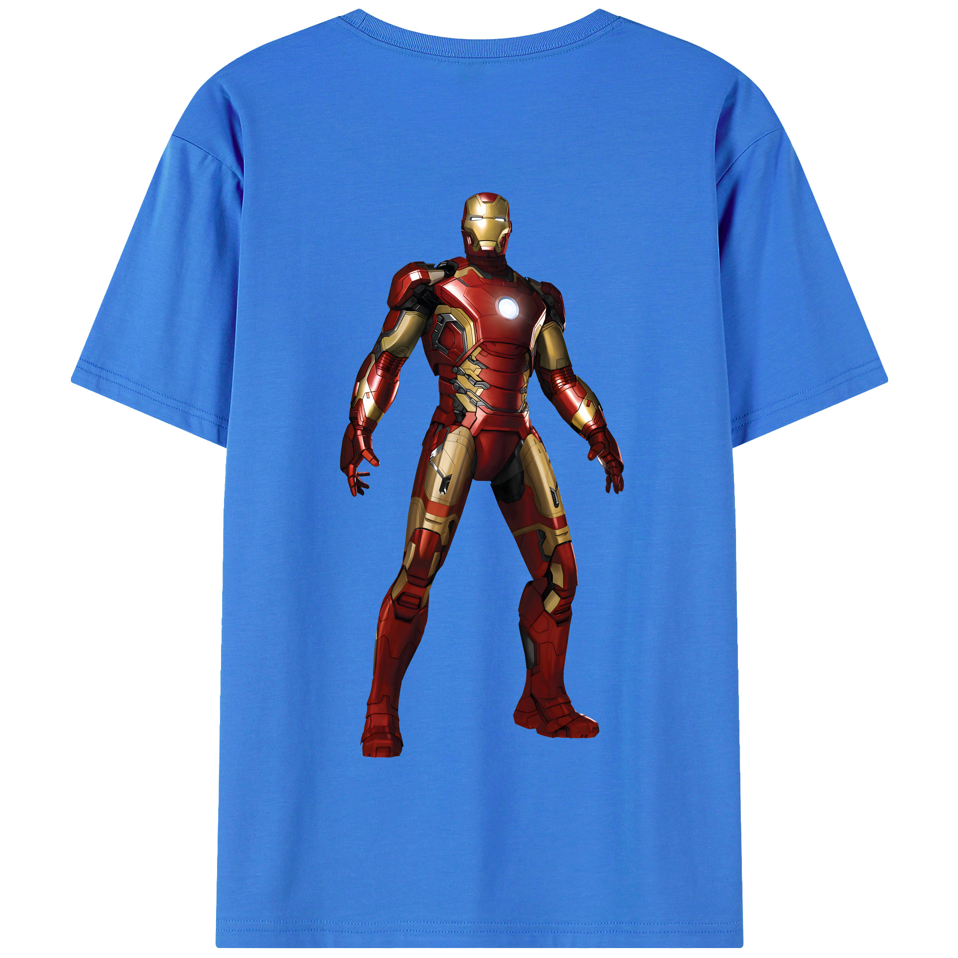 （画像用） アベンジャーズ The Avengers 綿100％半袖Tシャツ（背面プリント）