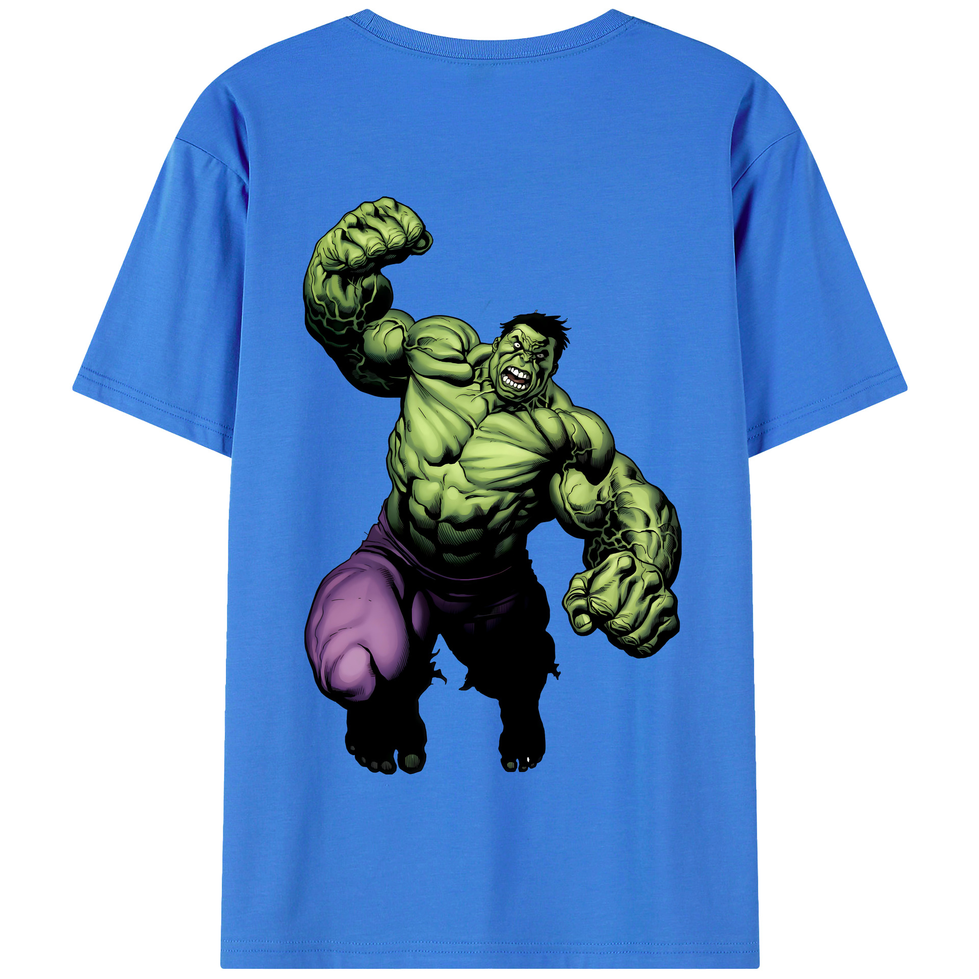 （画像用） アベンジャーズ The Avengers 綿100％半袖Tシャツ（背面プリント）