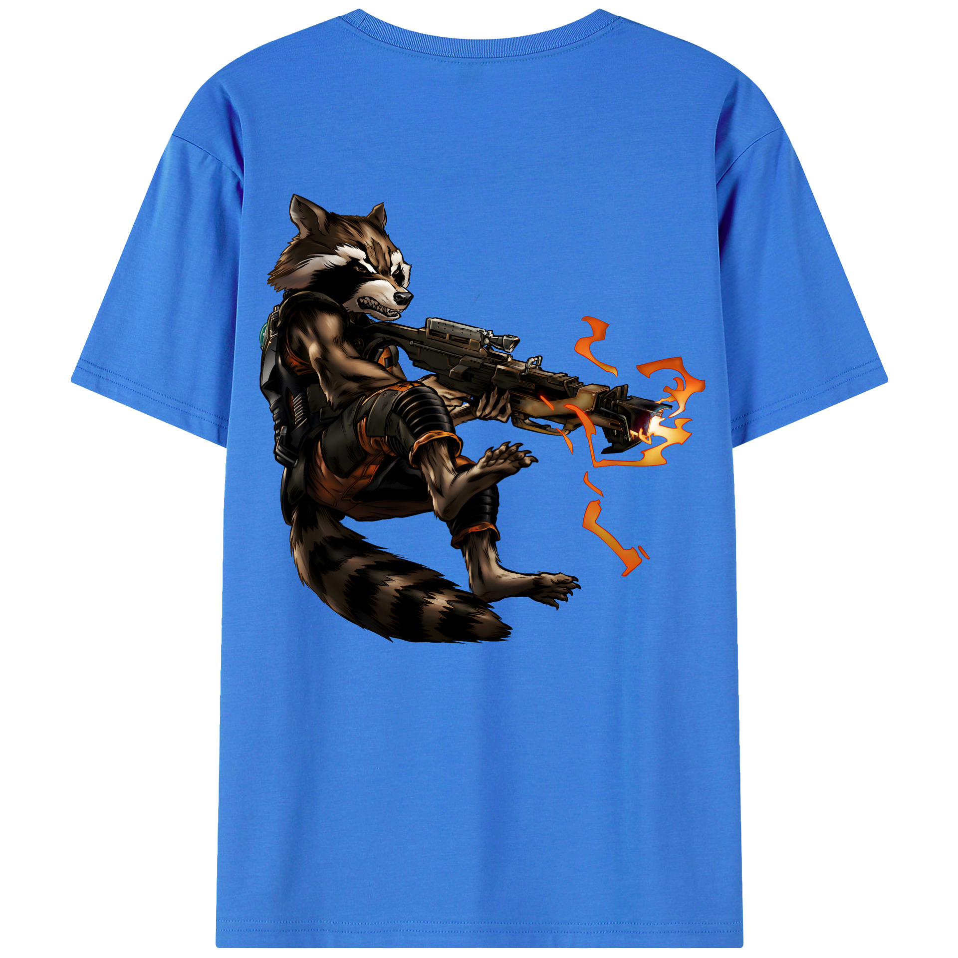 （画像用） アベンジャーズ The Avengers 綿100％半袖Tシャツ（背面プリント）