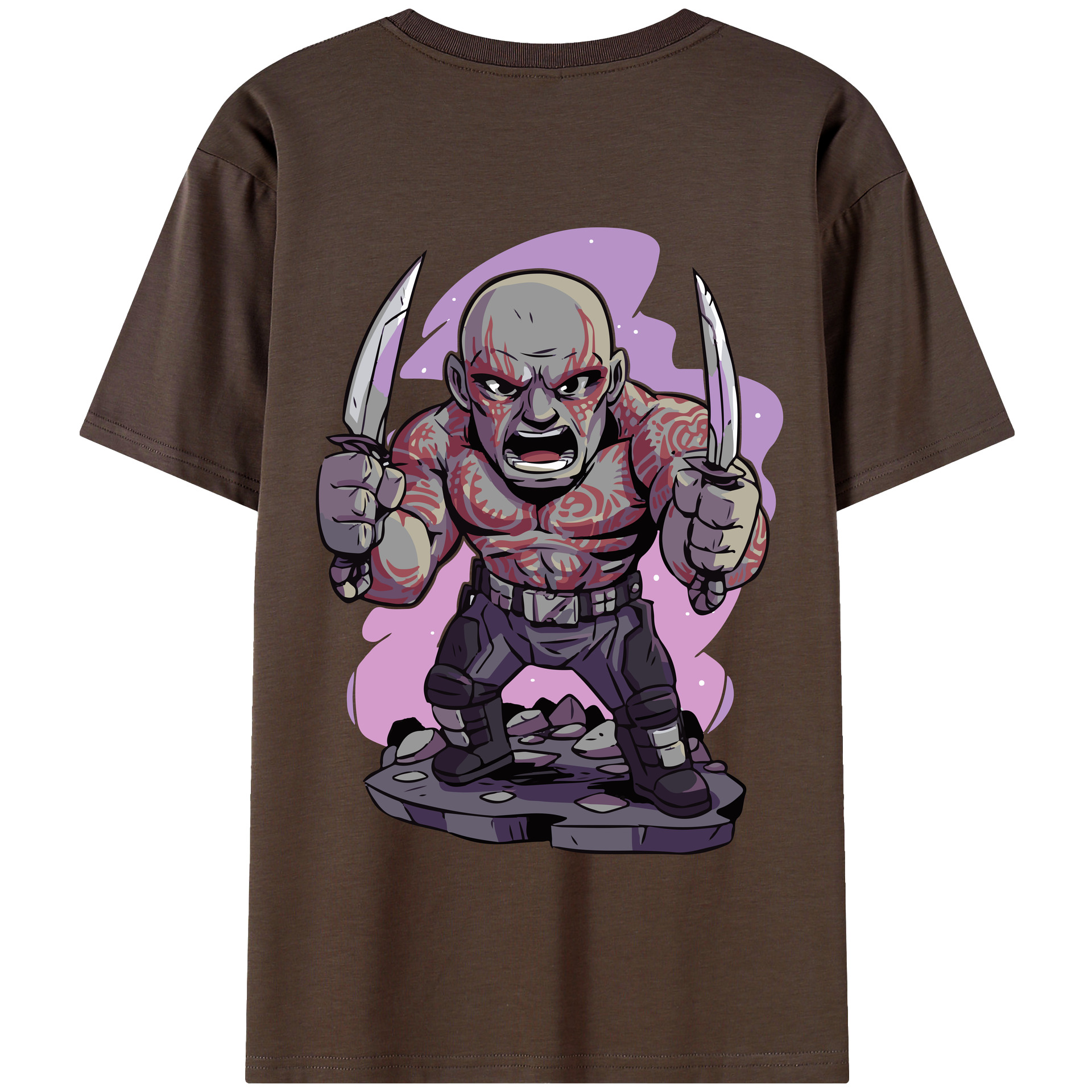 （画像用） アベンジャーズ The Avengers 綿100％半袖Tシャツ（背面プリント）