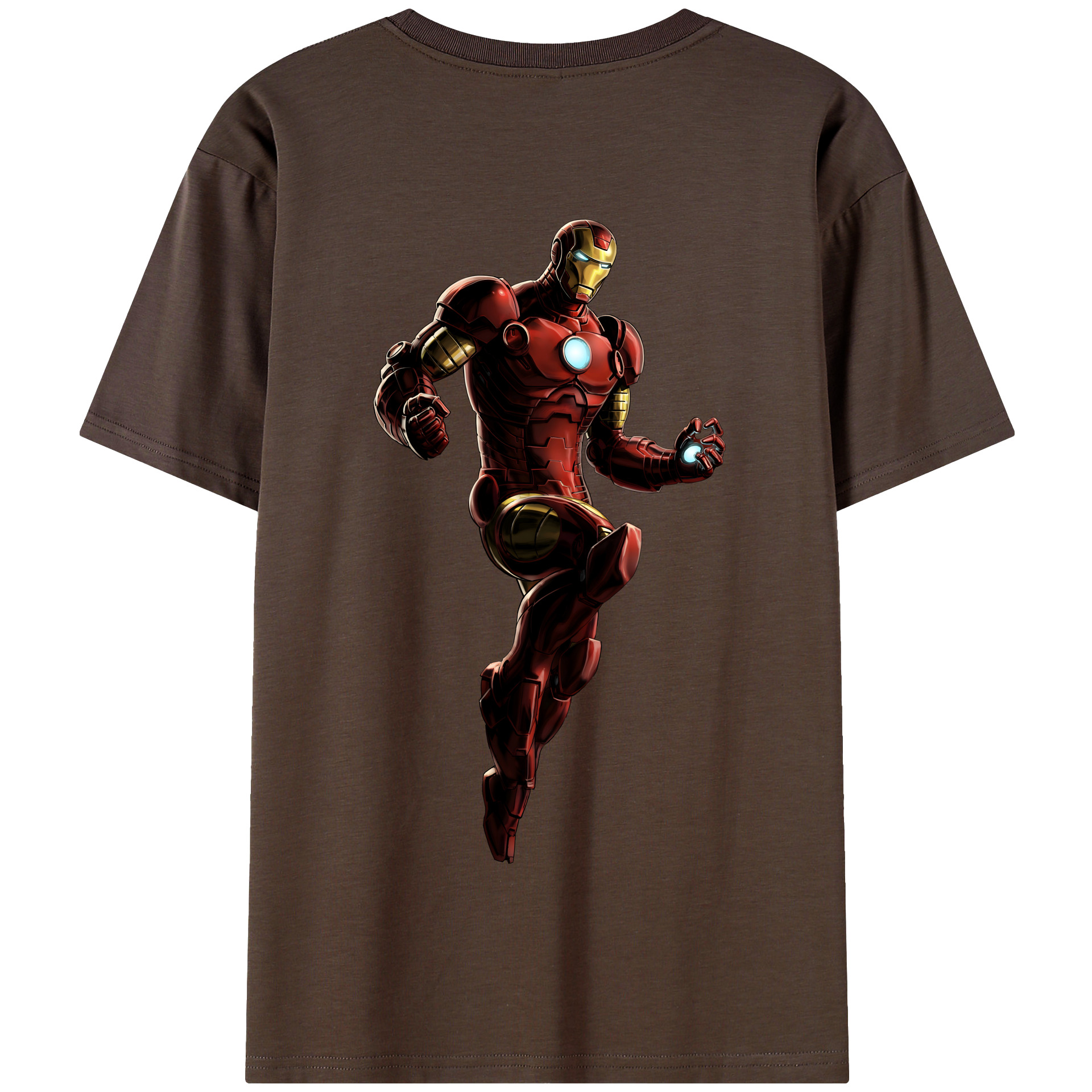 （画像用） アベンジャーズ The Avengers 綿100％半袖Tシャツ（背面プリント）